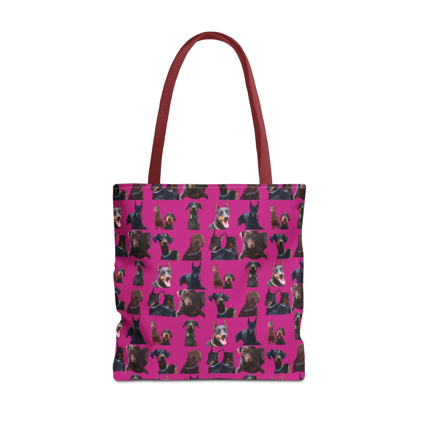 Rdition 5 Doberman Model Pattern Pink Tote Bag