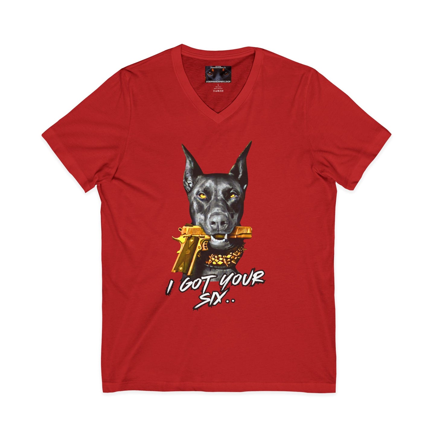I got you six 4 Private Label Unisex Jersey Short Sleeve V-Neck Tee