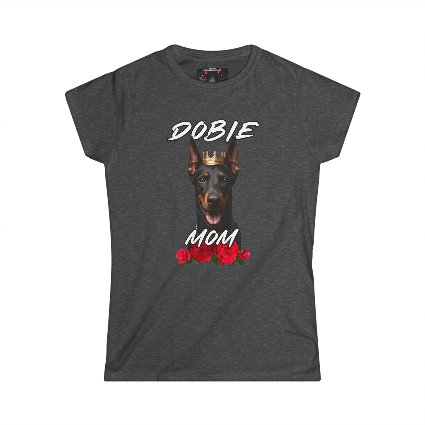 Dobie Mom 1.2 Women's Softstyle Tee