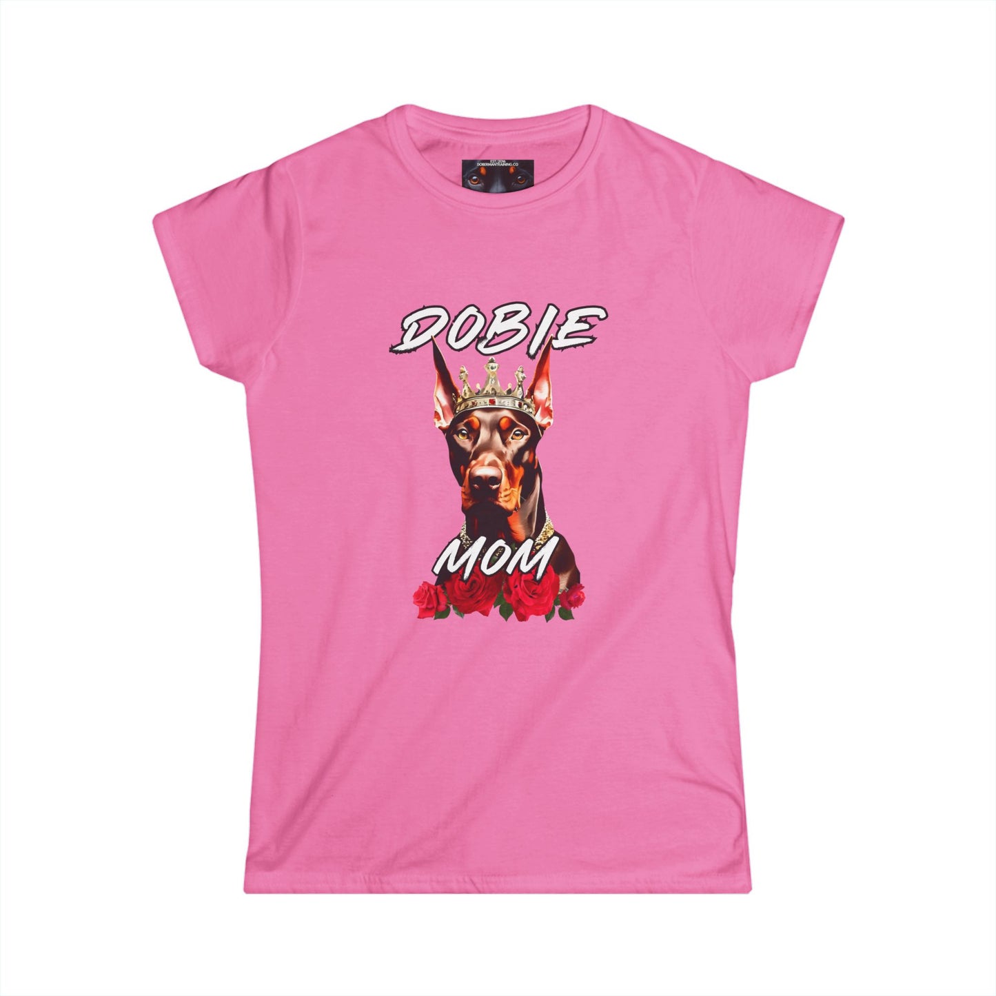 Dobie Mom 1.2 Women's Softstyle Tee