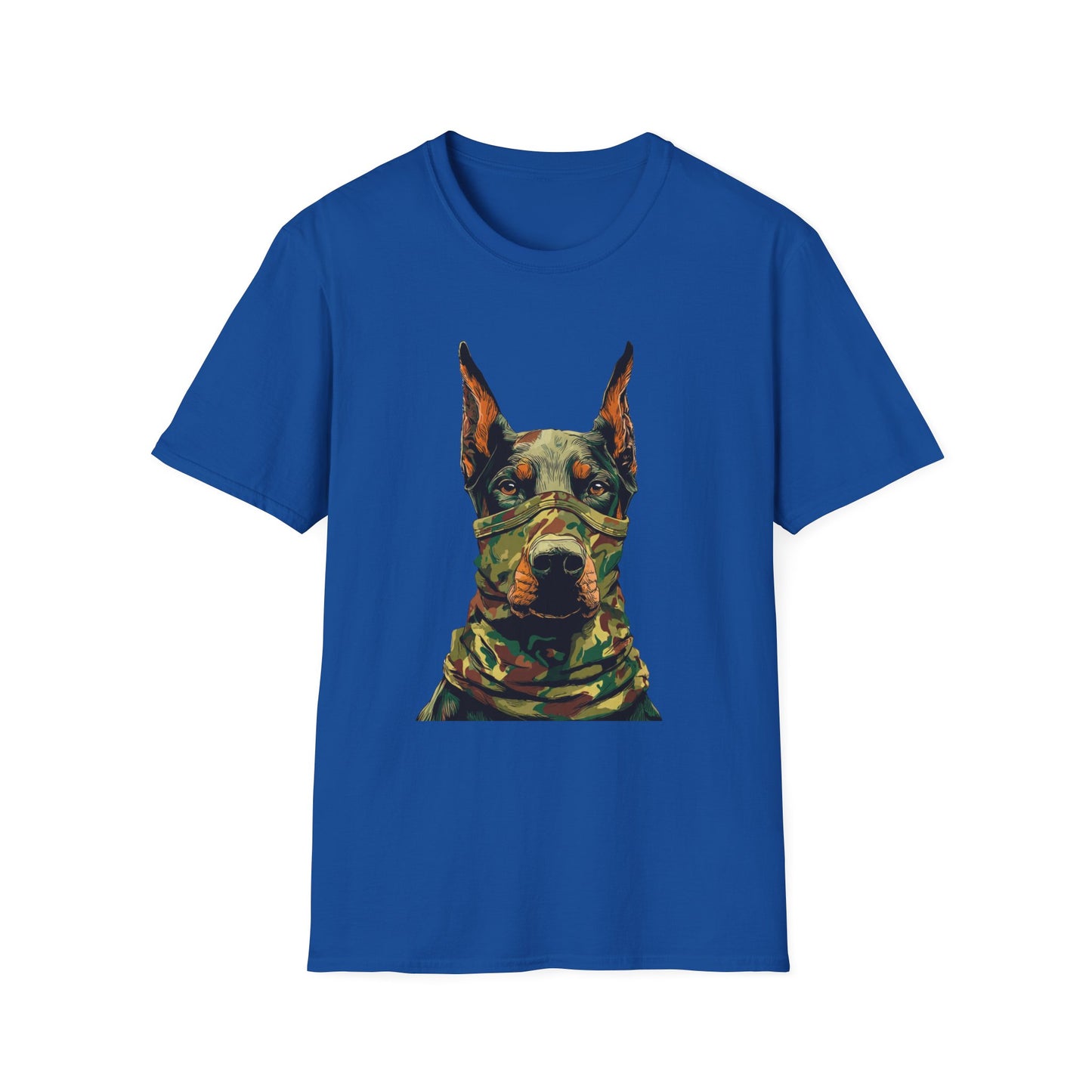Doberman 4 Portrait T‑Shirt