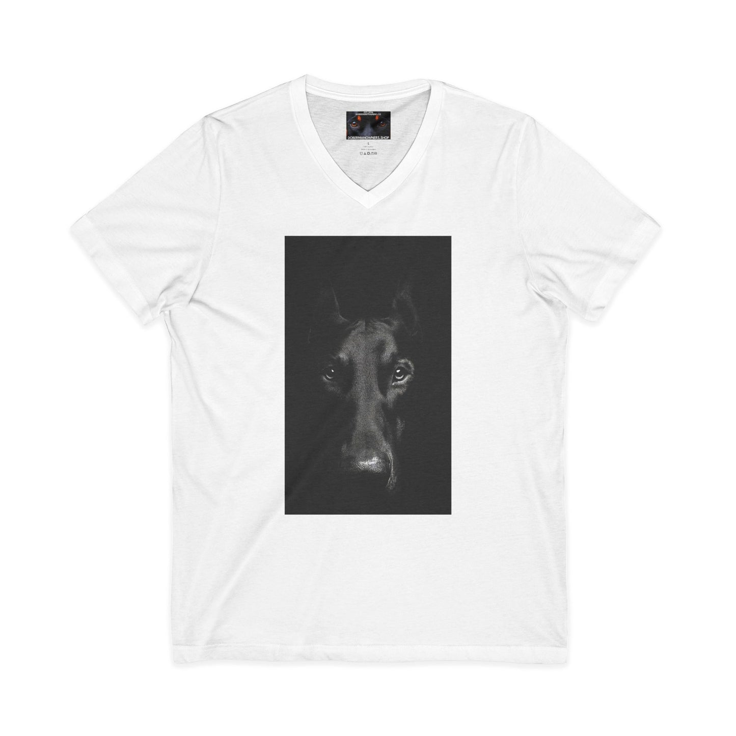 Eye see you Private Label Unisex Jersey Short Sleeve V-Neck Tee