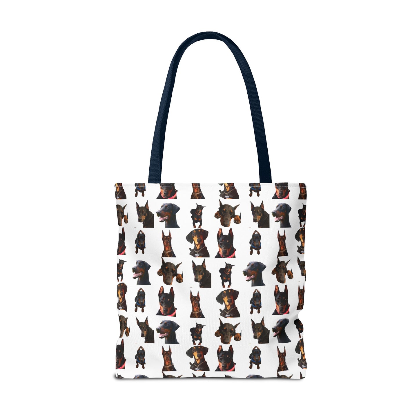 Edition 2 Doberman Model Pattern White Tote Bag