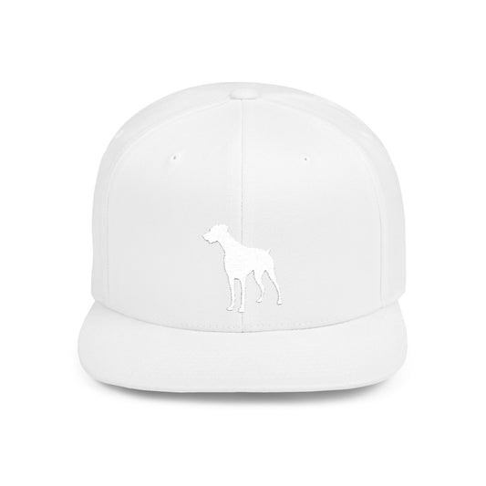 Silhouette 4 Embroidered Flat Bill Snapback