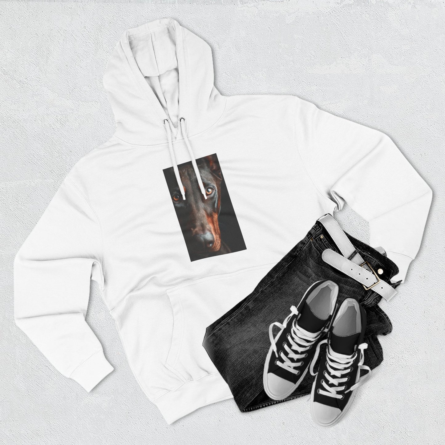 Eye see you 2 Three-Panel Fleece Hoodie