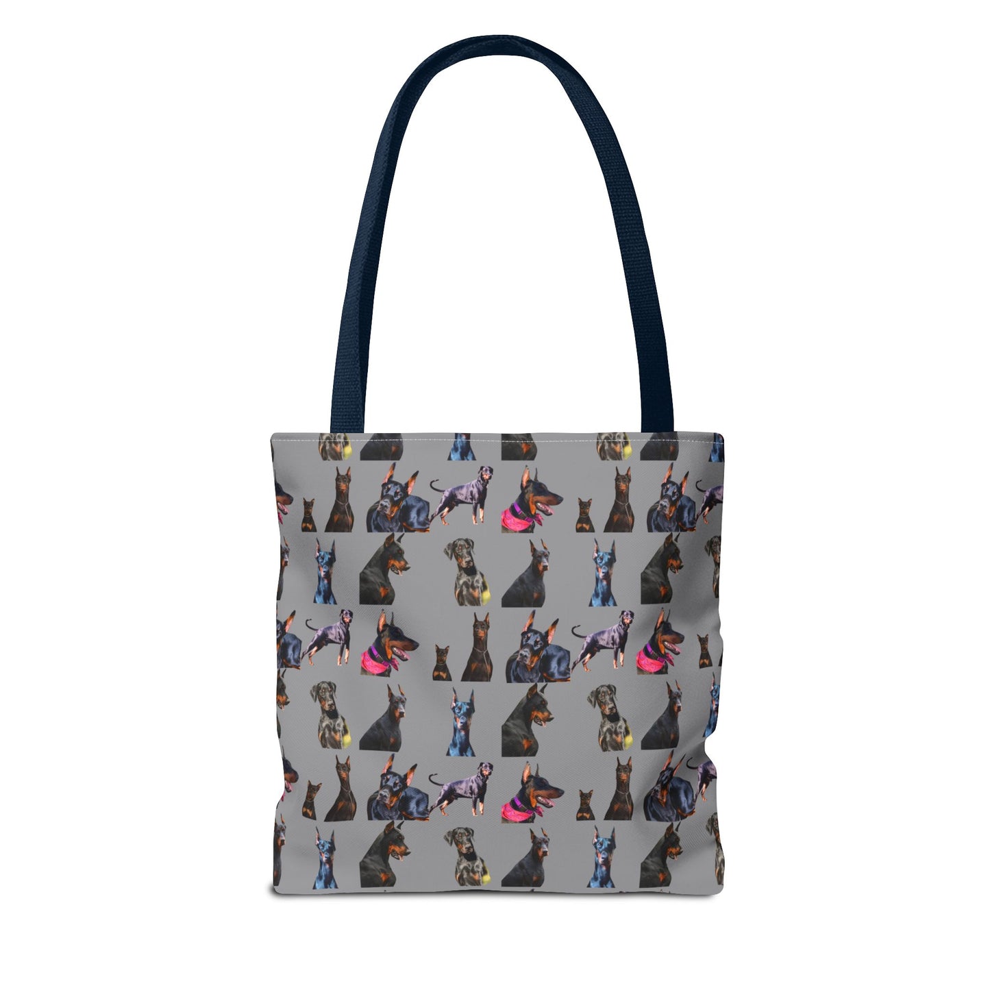 Edition 7 Doberman Model Pattern Gray Tote Bag