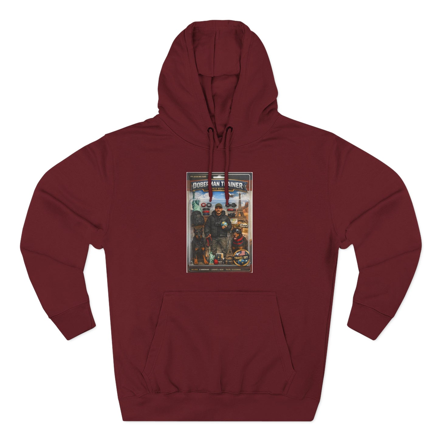 Custom Three-Panel Fleece Hoodie