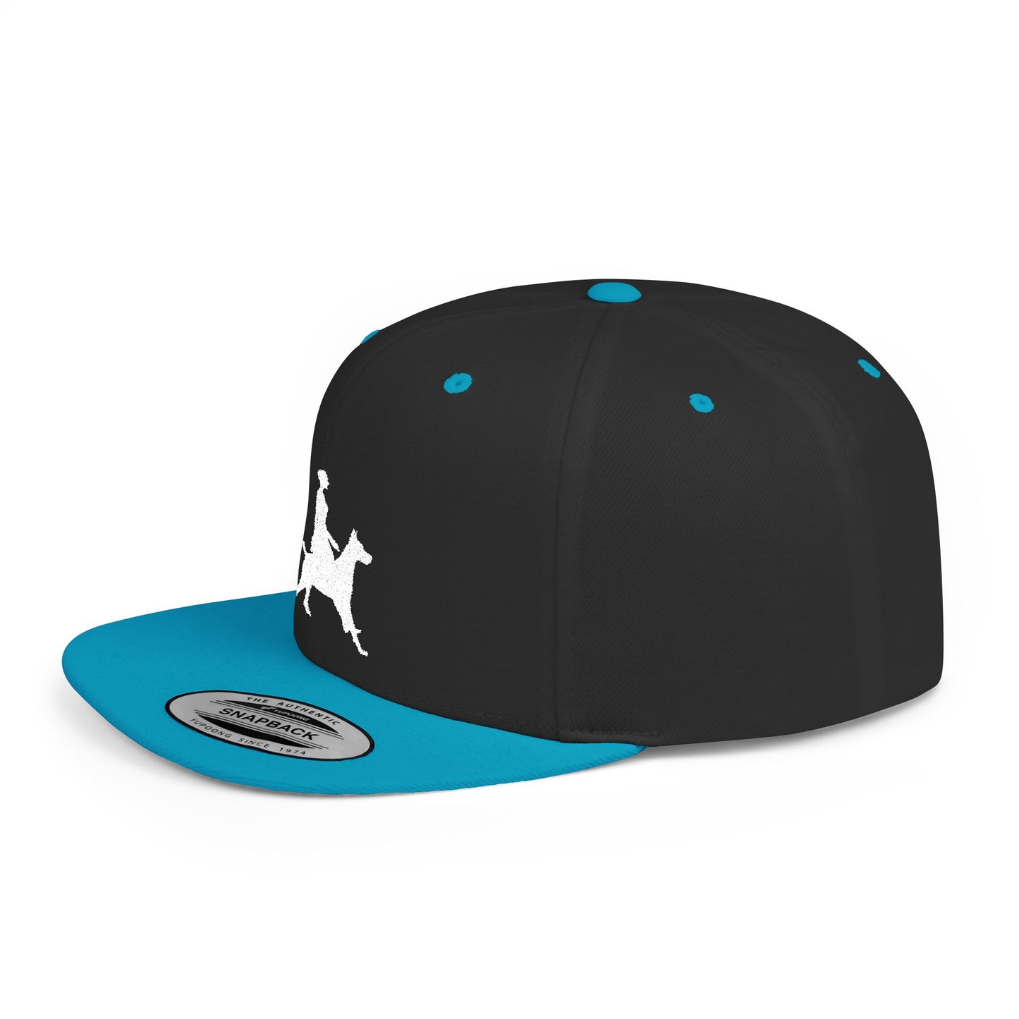 Queen 2 Embroidered Flat Bill Snapback