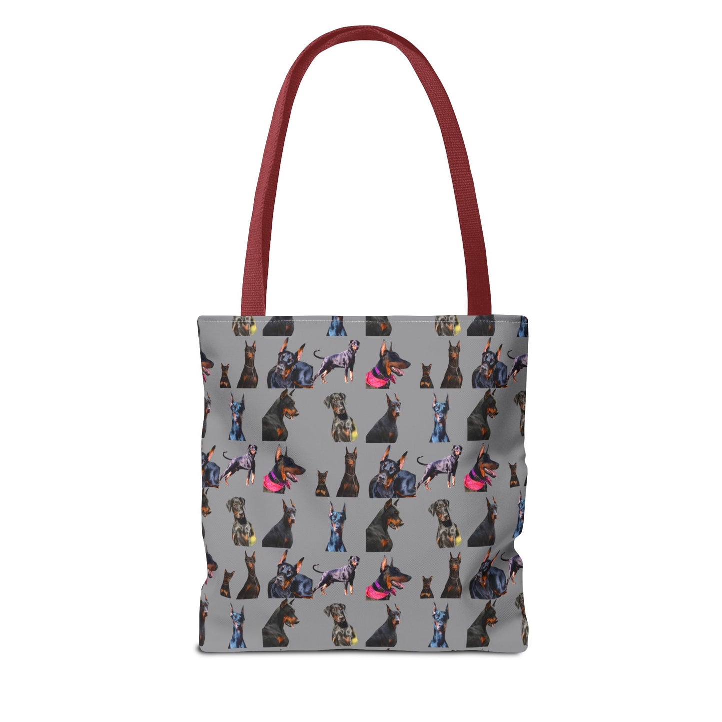Edition 7 Doberman Model Pattern Gray Tote Bag
