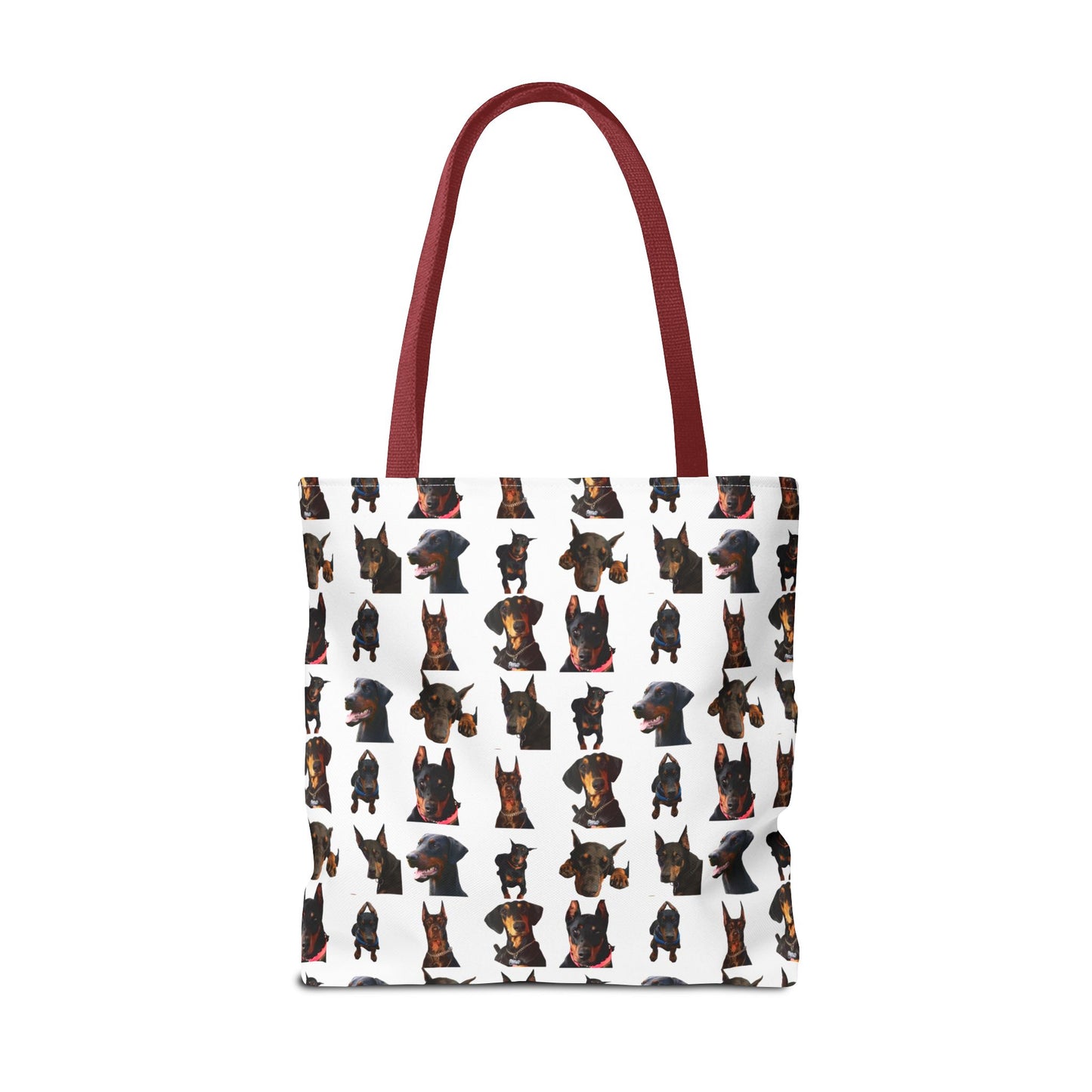 Edition 2 Doberman Model Pattern White Tote Bag