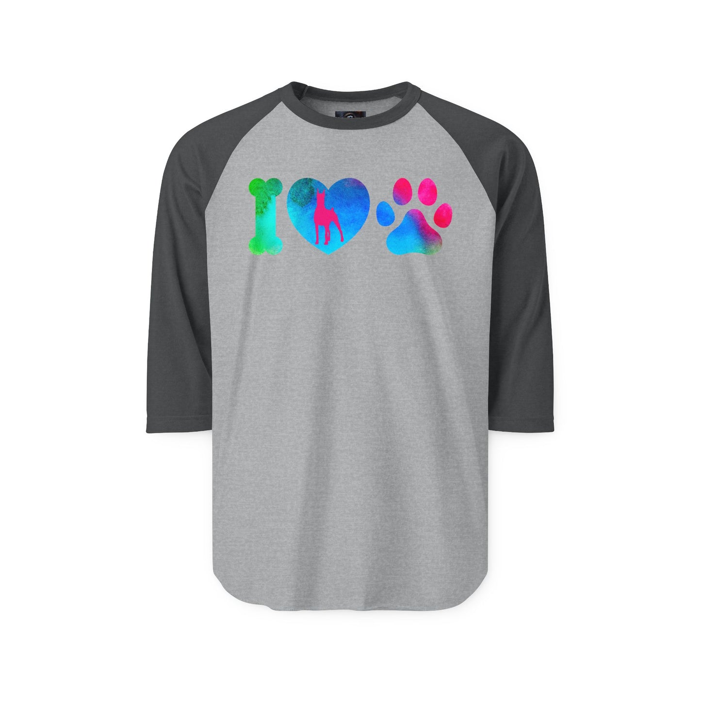Love 1.1 Unisex Three-Quarter Sleeve Raglan Shirt