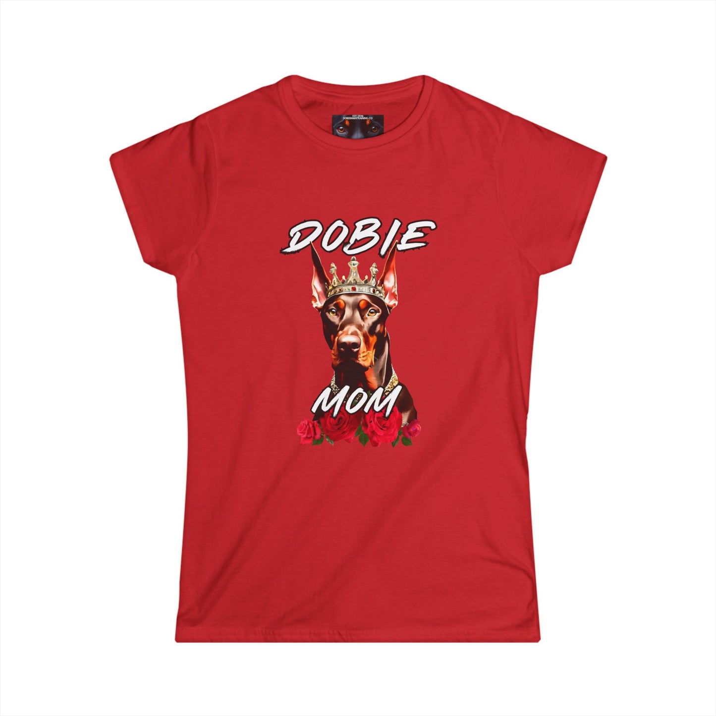 Dobie Mom 1.2 Women's Softstyle Tee