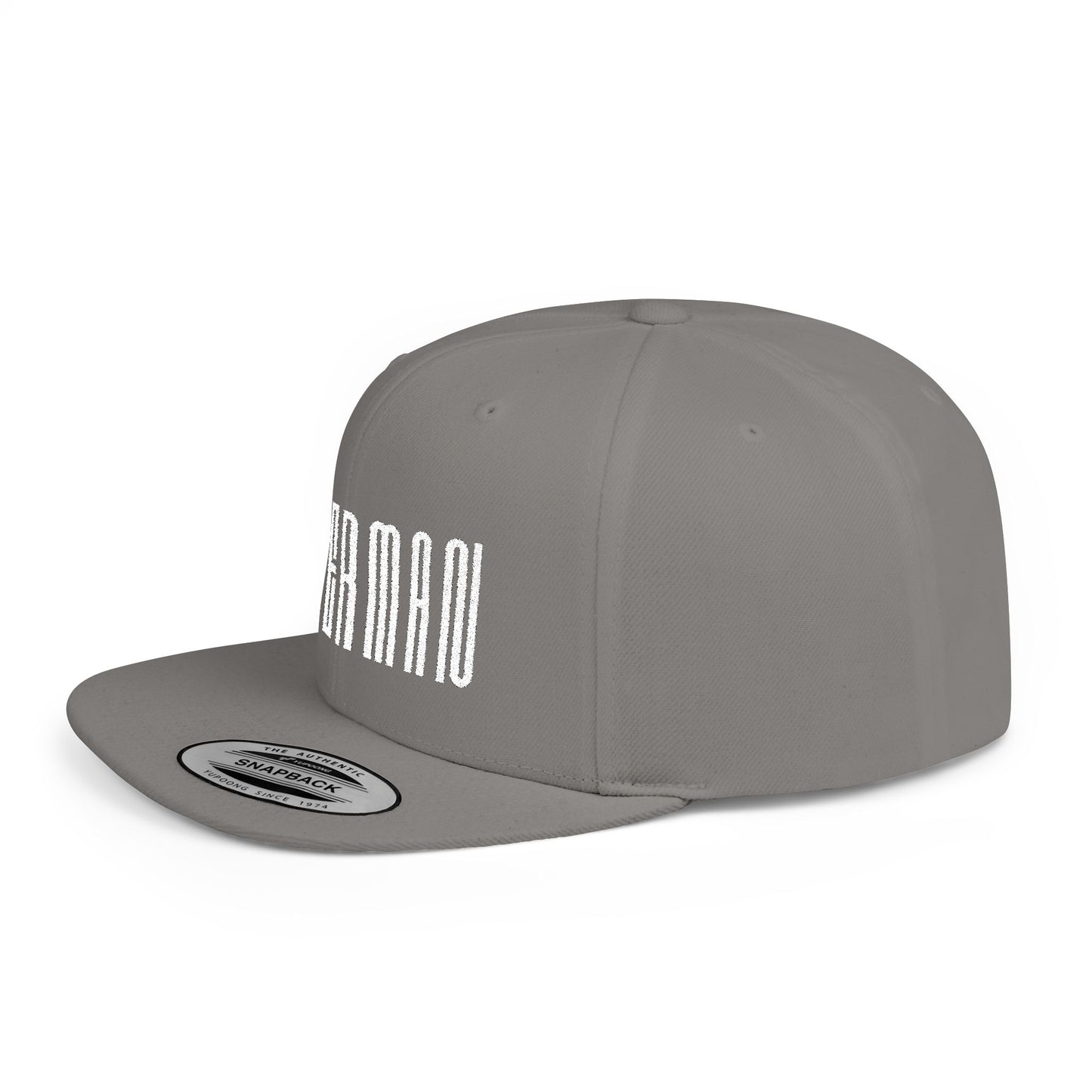 Doberman 1 Embroidered Flat Bill Snapback