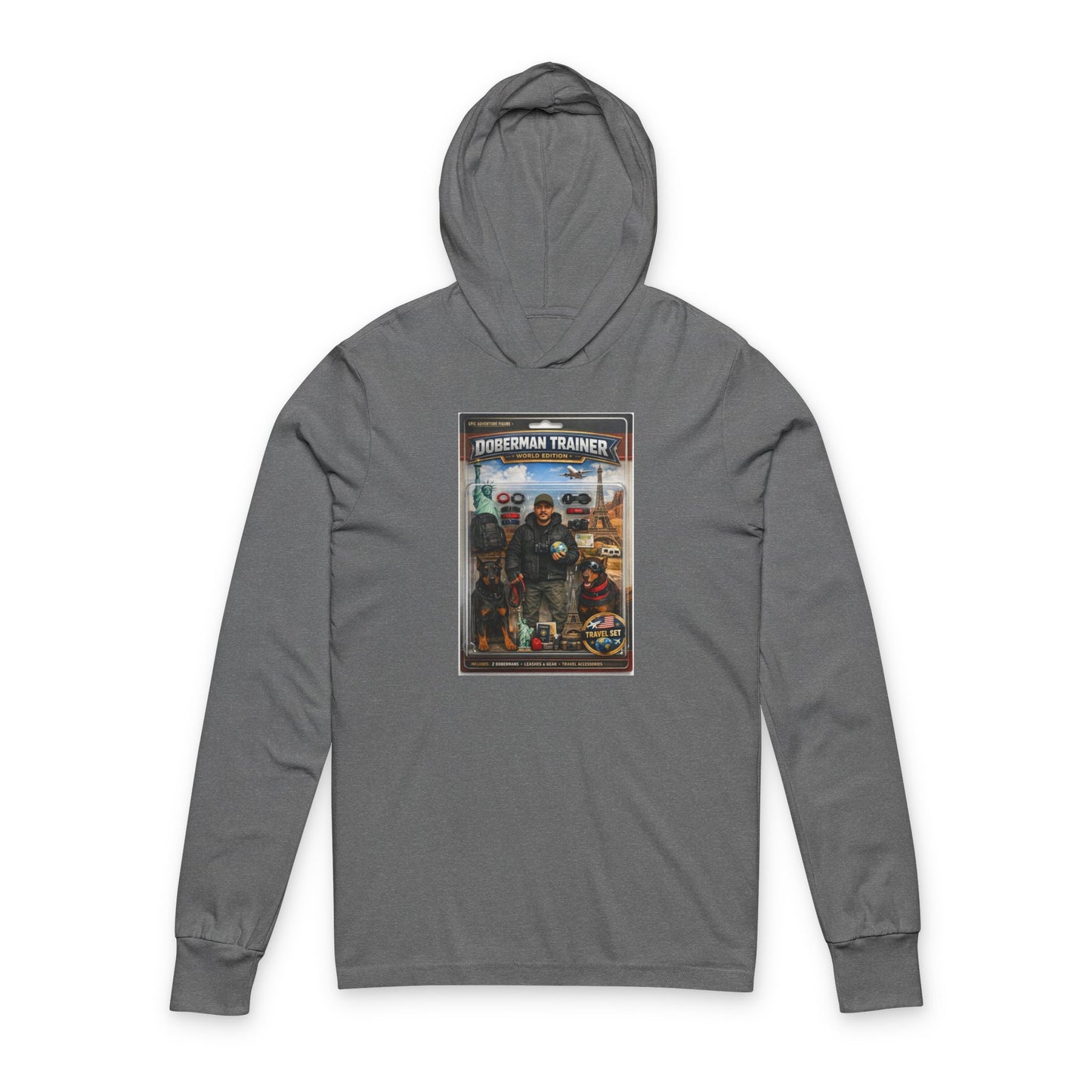Custom Hooded Long Sleeve Tee