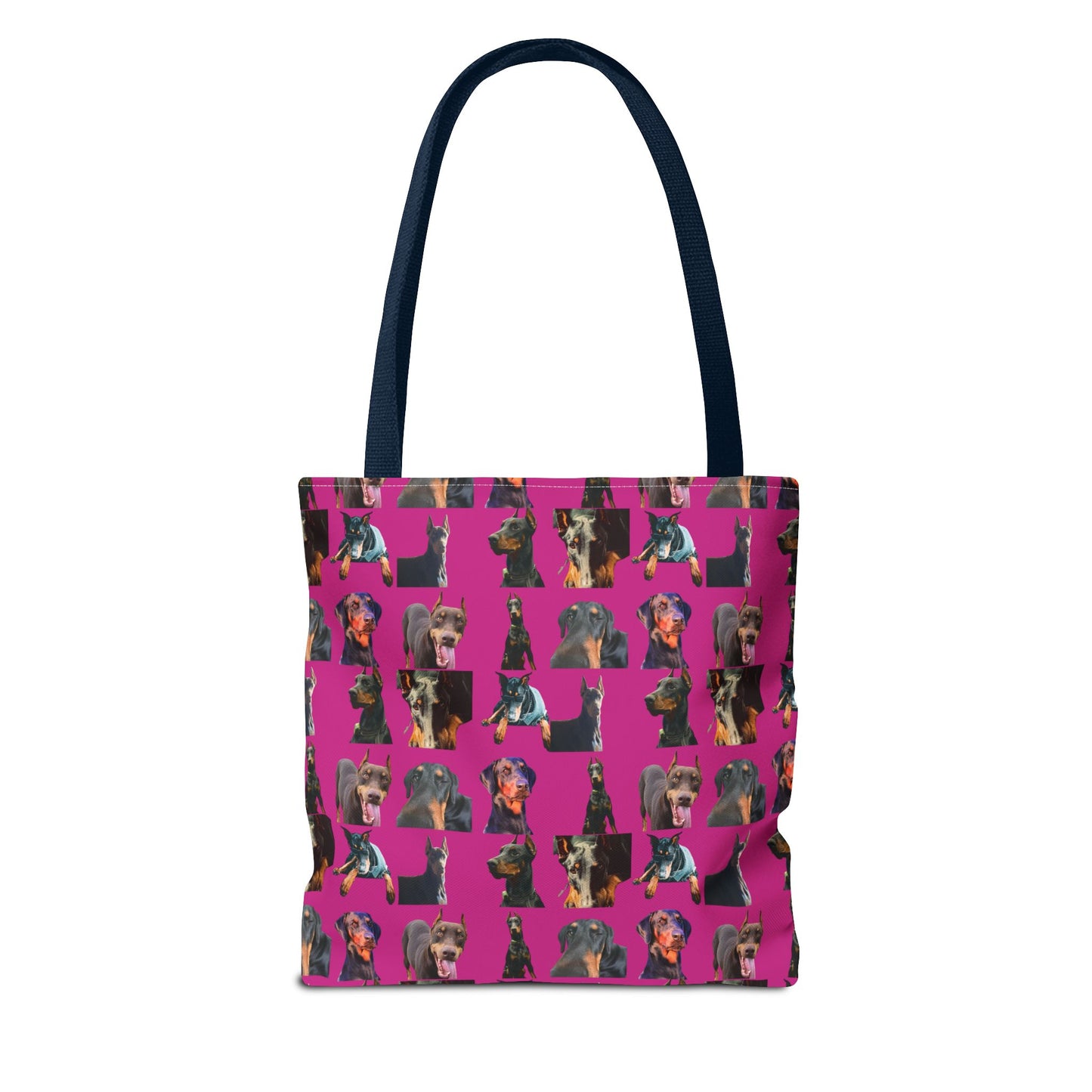 Edition 3 Doberman Model Pattern Pink Tote Bag