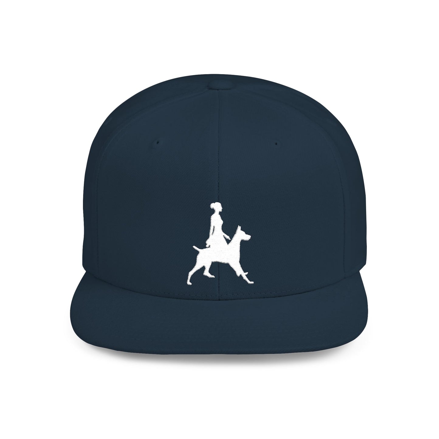 Queen 2 Embroidered Flat Bill Snapback