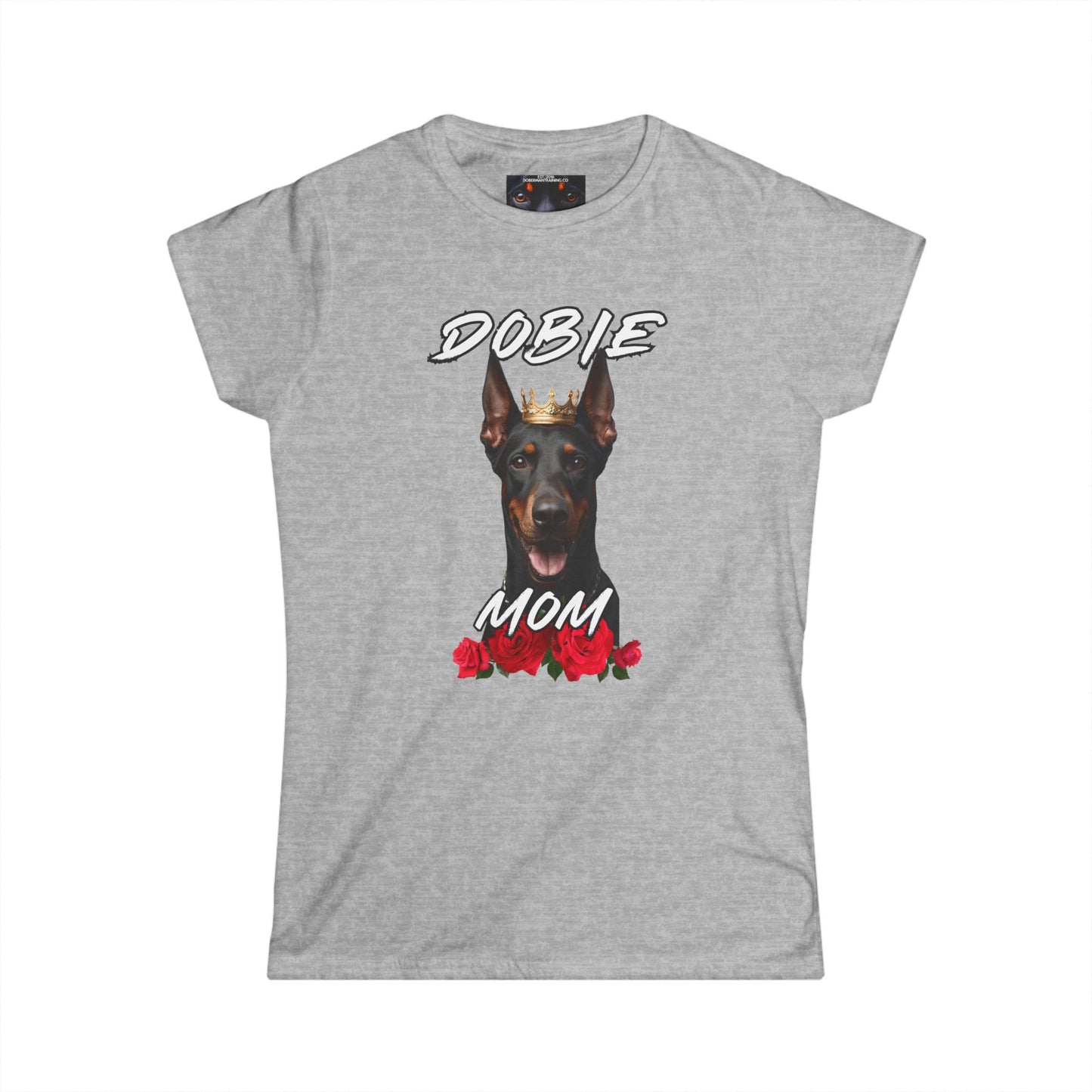 Dobie Mom 1.2 Women's Softstyle Tee