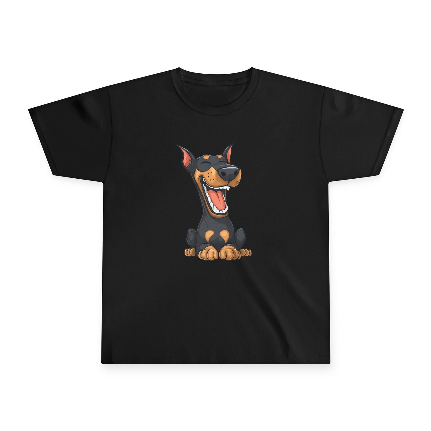 Kids Tee — Cute Doberman Puppy 3 Graphic