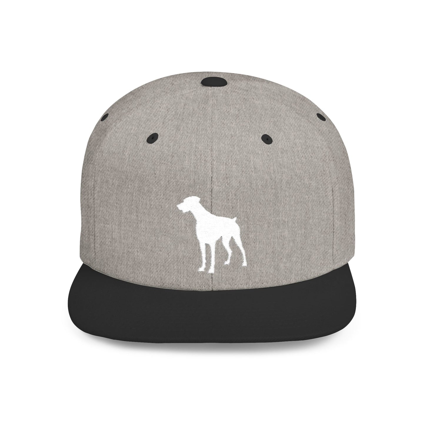 Silhouette 4 Embroidered Flat Bill Snapback