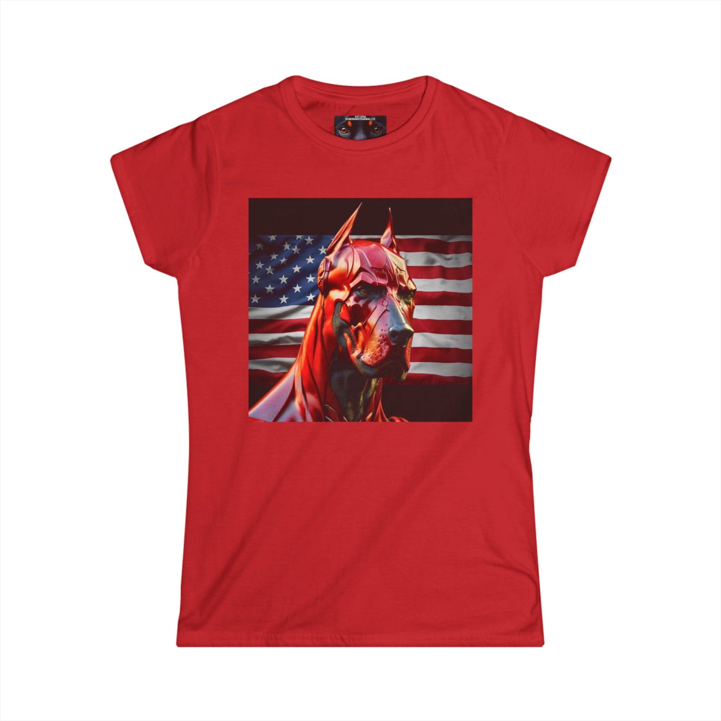 USA 3 Women's Softstyle Tee