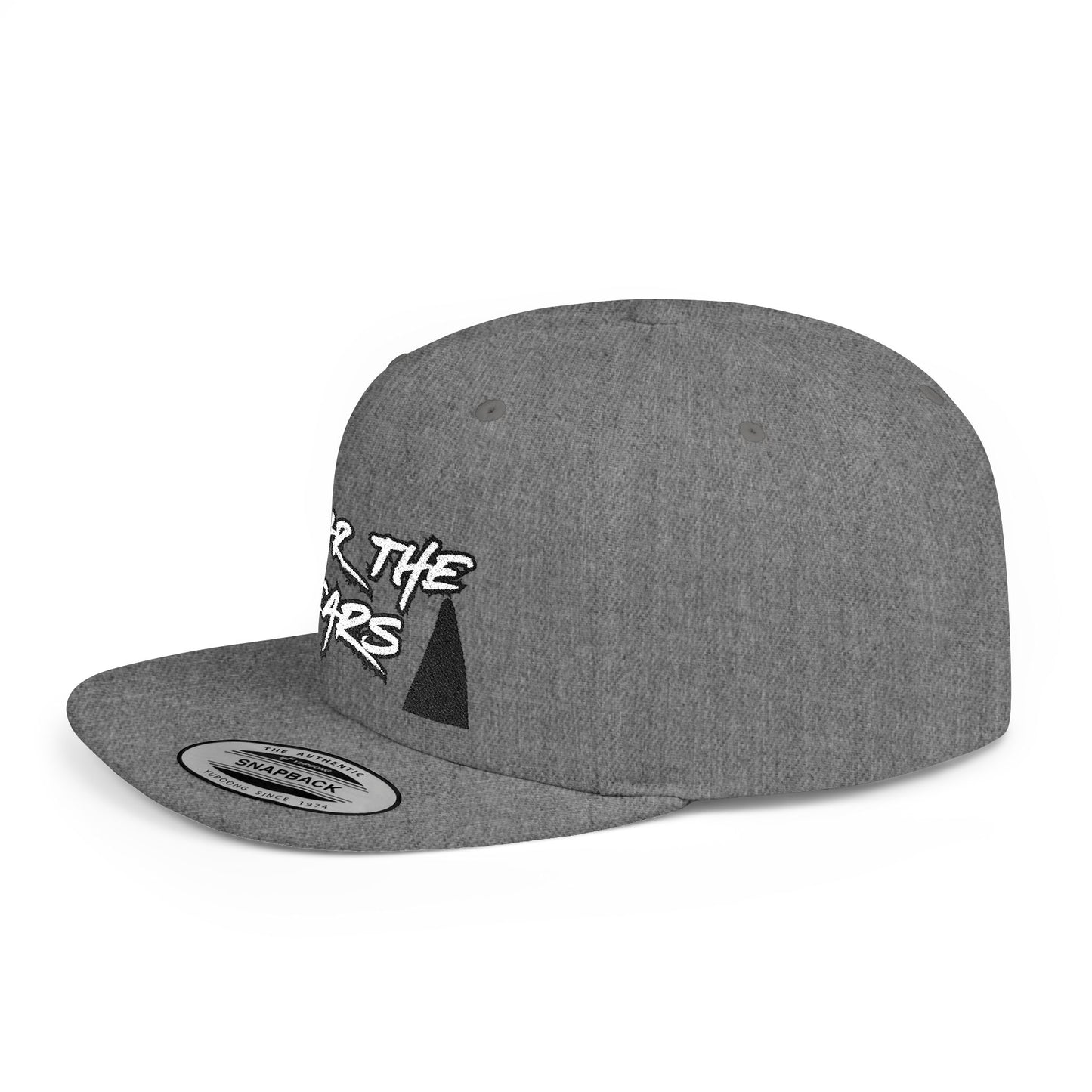 Ears 2 Embroidered Flat Bill Snapback