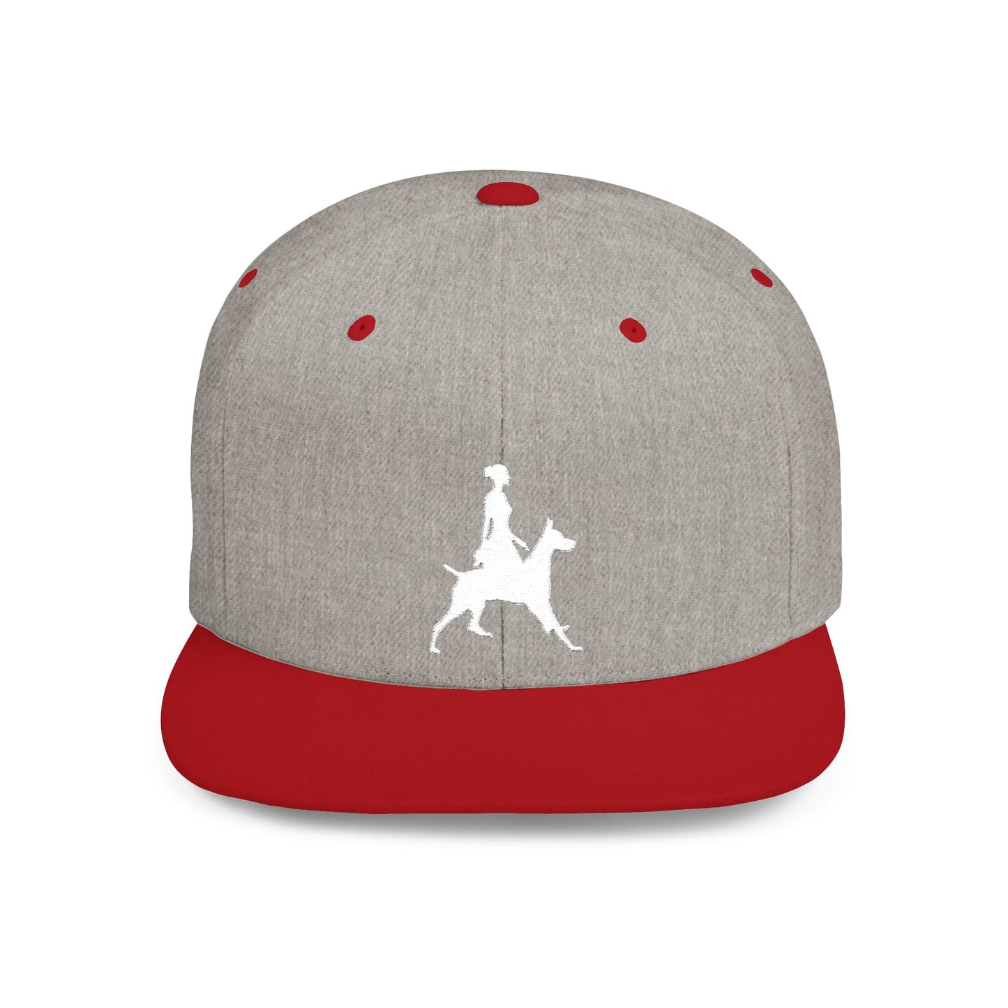Queen 2 Embroidered Flat Bill Snapback