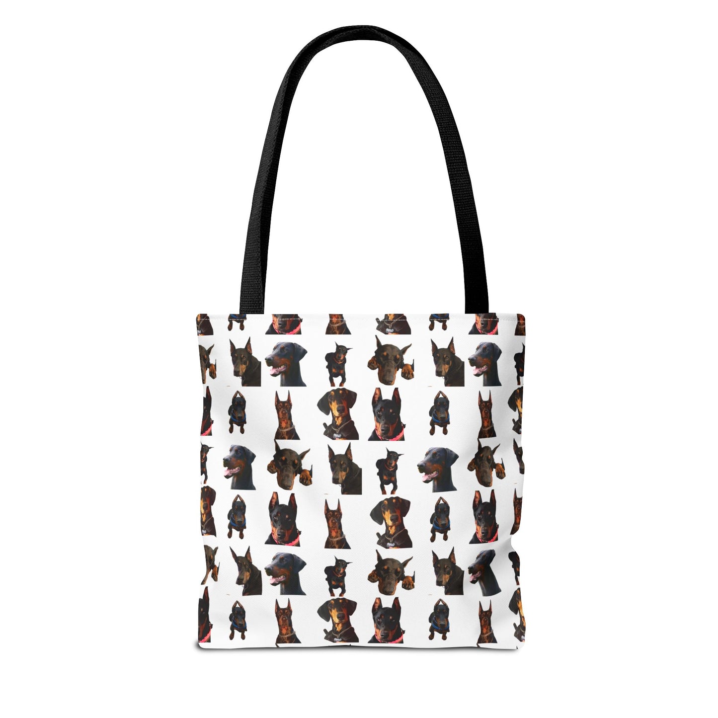 Edition 2 Doberman Model Pattern White Tote Bag