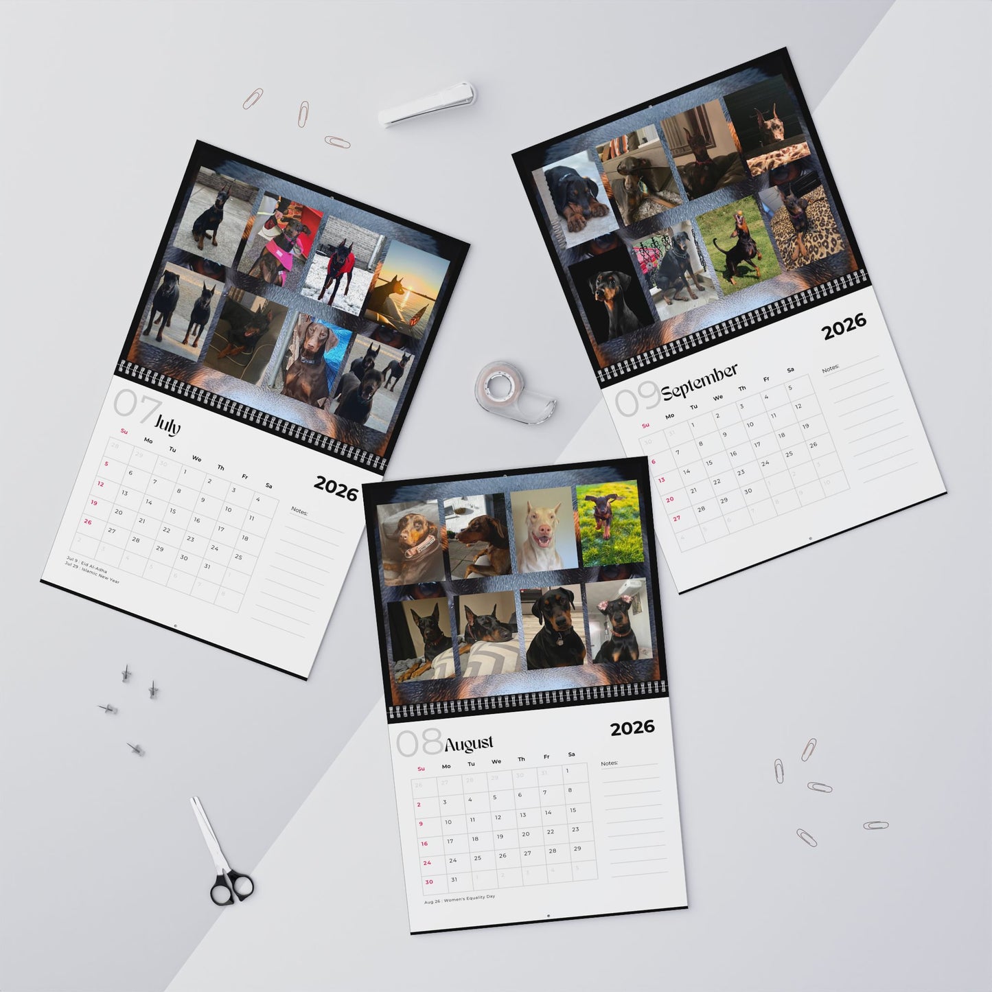 Edition 20 2026 Doberman Calendars