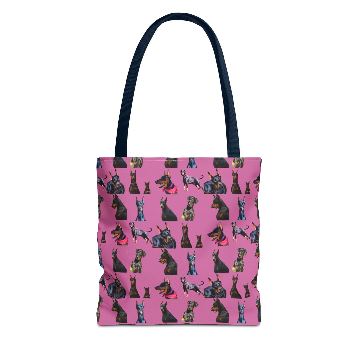 Edition 7 Doberman Model Pattern Light Pink Tote Bag