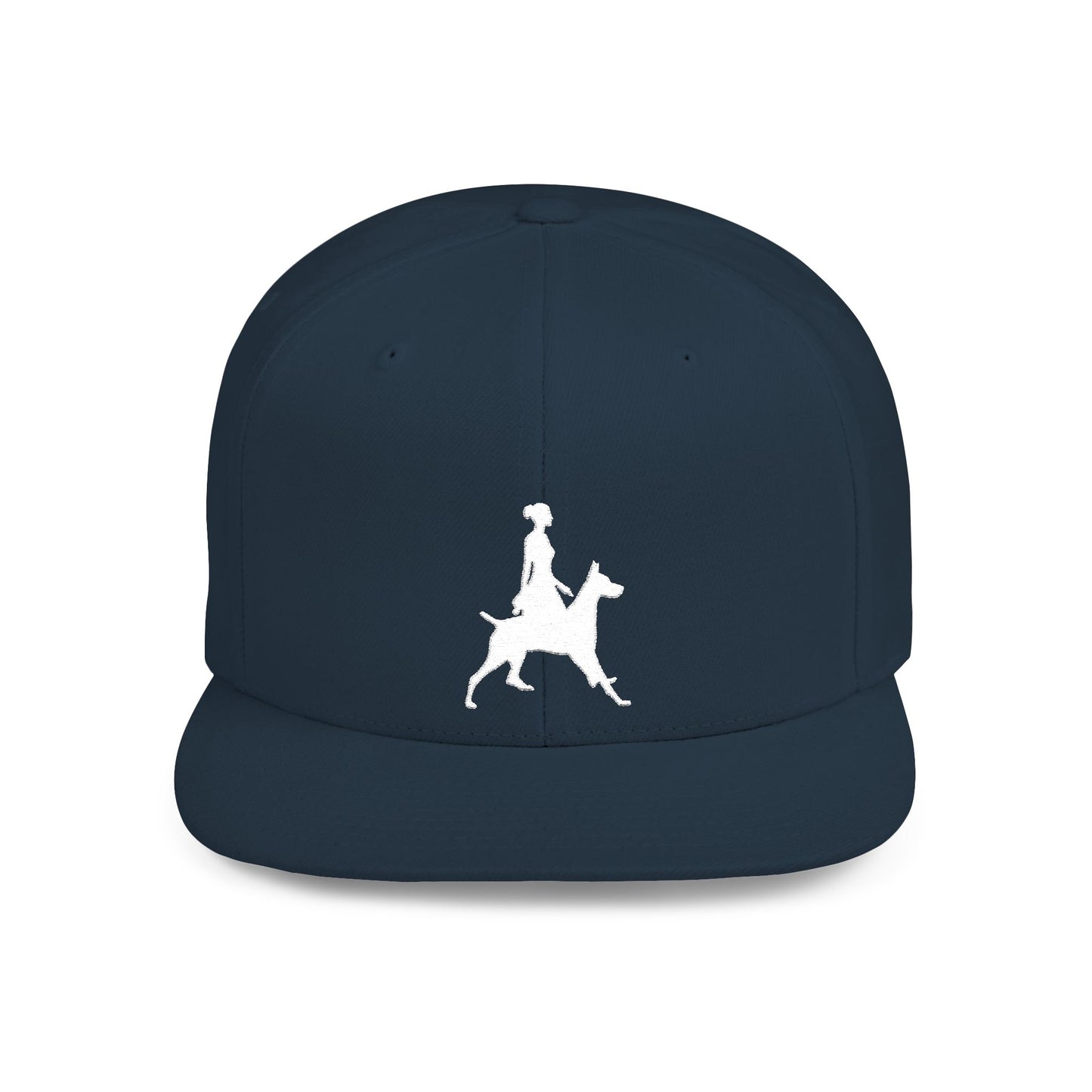 Queen 2 Embroidered Flat Bill Snapback