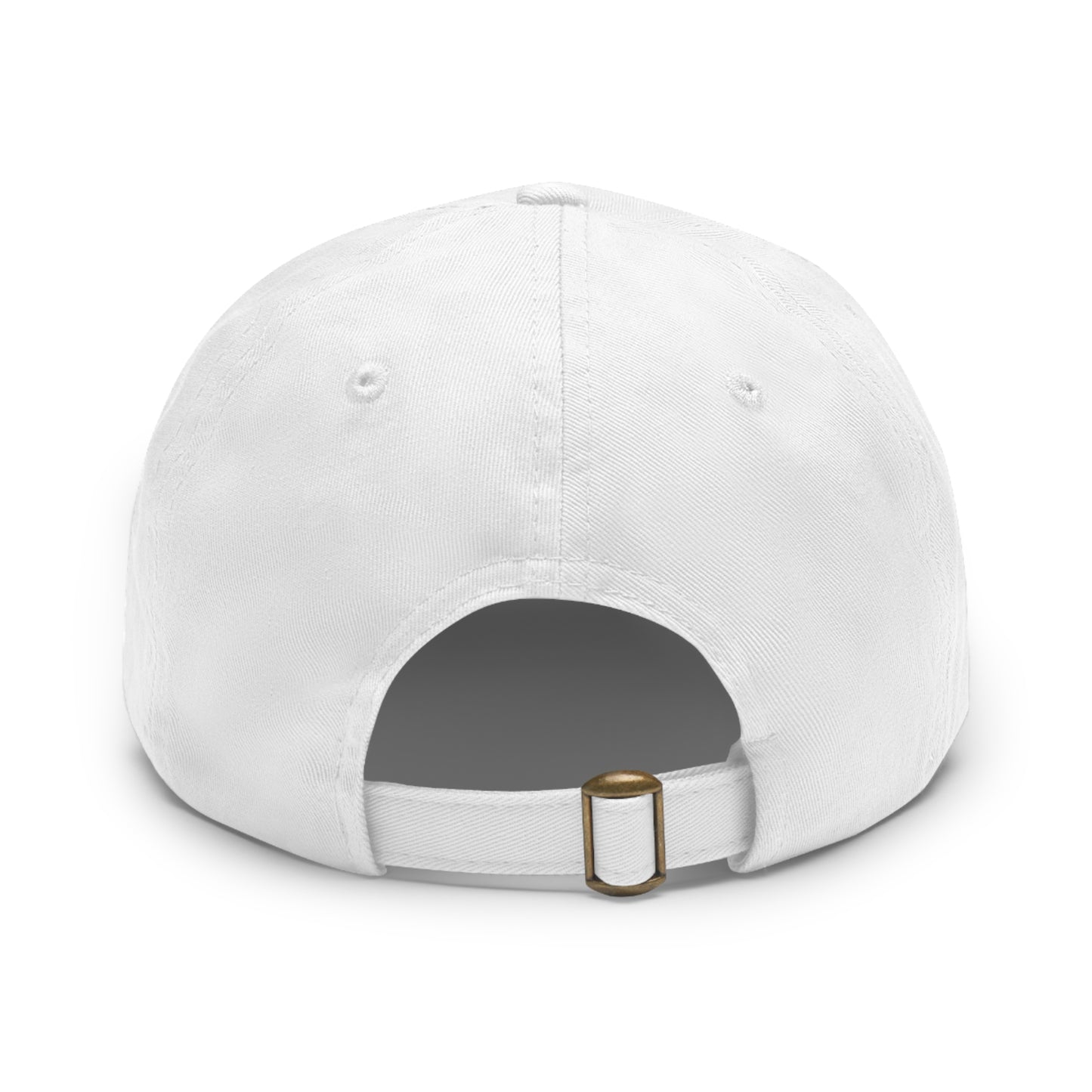 Doberman Protect 1 Dad Hat with Leather Patch (Rectangle)