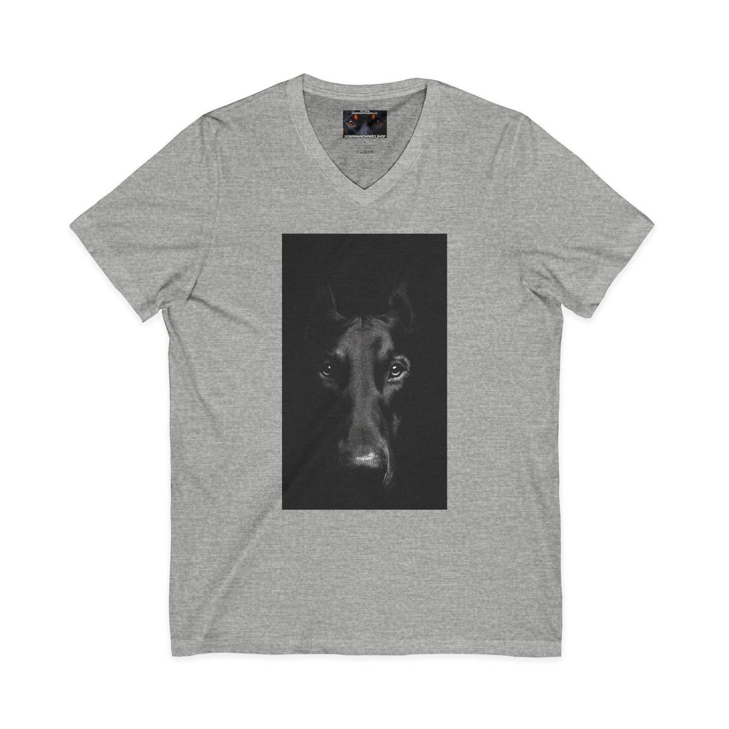 Eye see you Private Label Unisex Jersey Short Sleeve V-Neck Tee