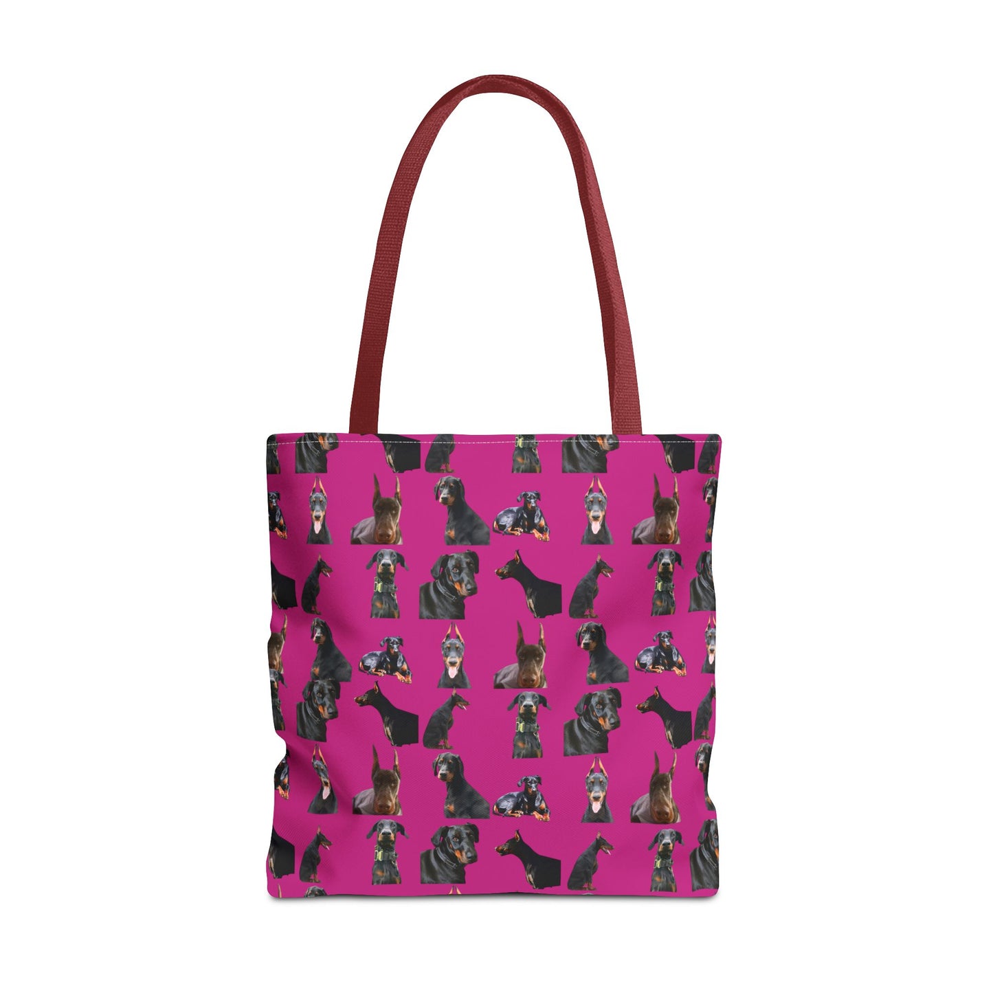 Edition 6 Doberman Model Pattern Pink Tote Bag