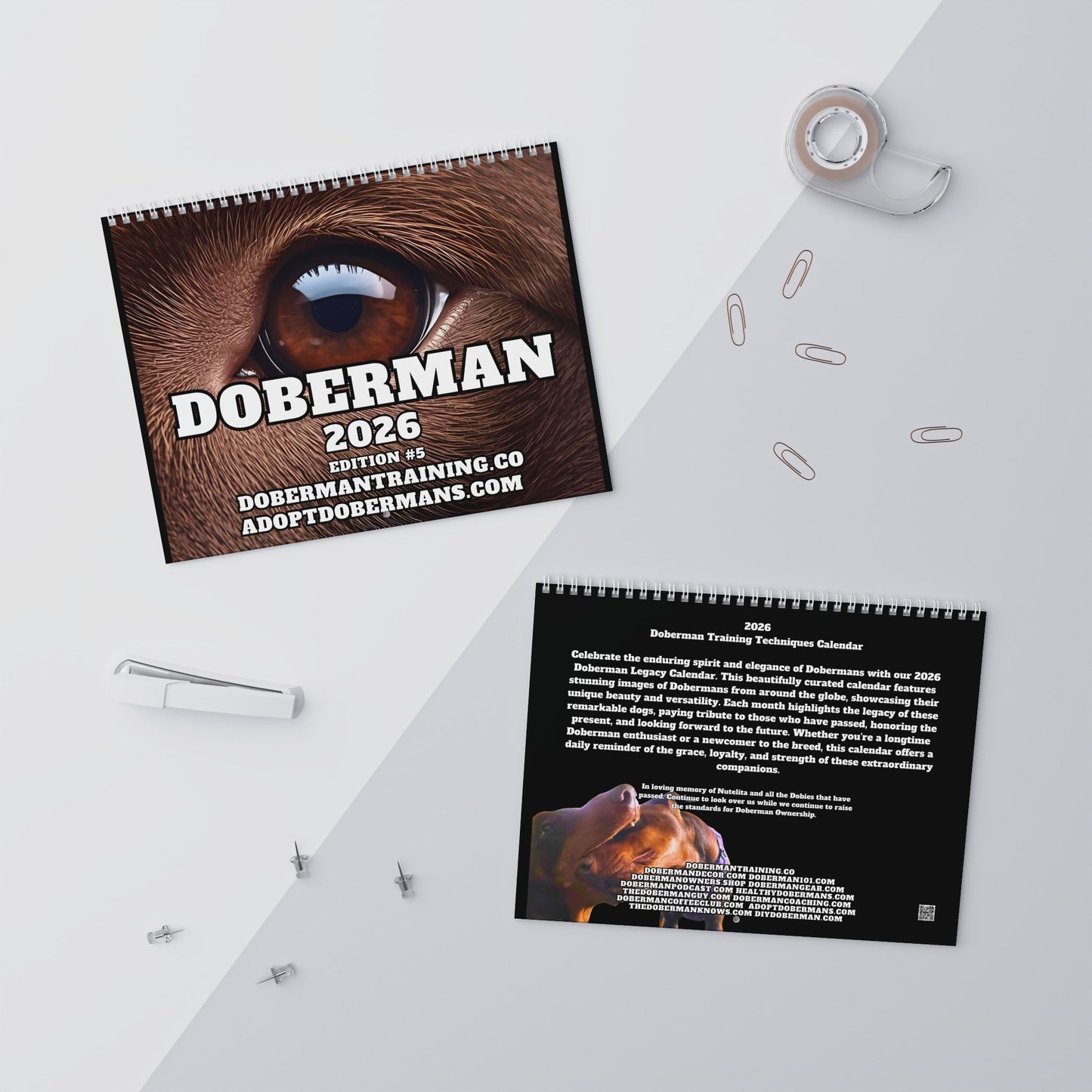 Edition 5 2026 Doberman Calendars