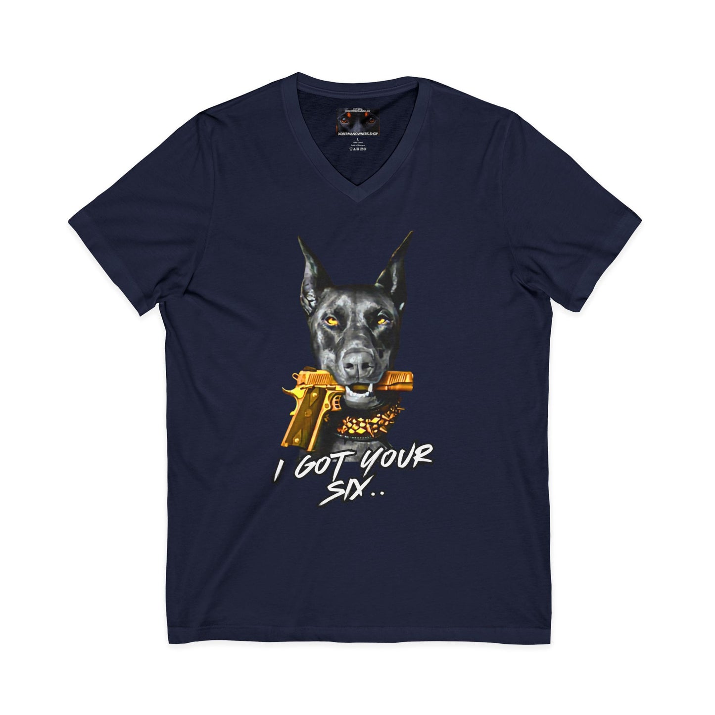 I got you six 4 Private Label Unisex Jersey Short Sleeve V-Neck Tee