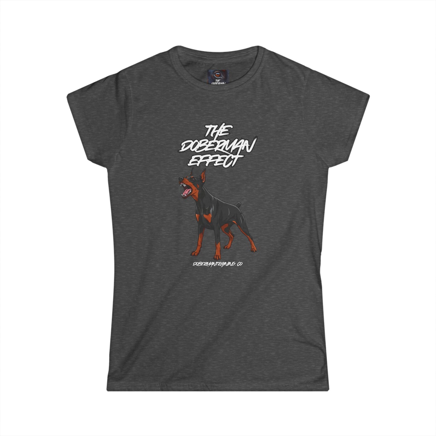 Doberman Effect 1 Women's Softstyle Tee