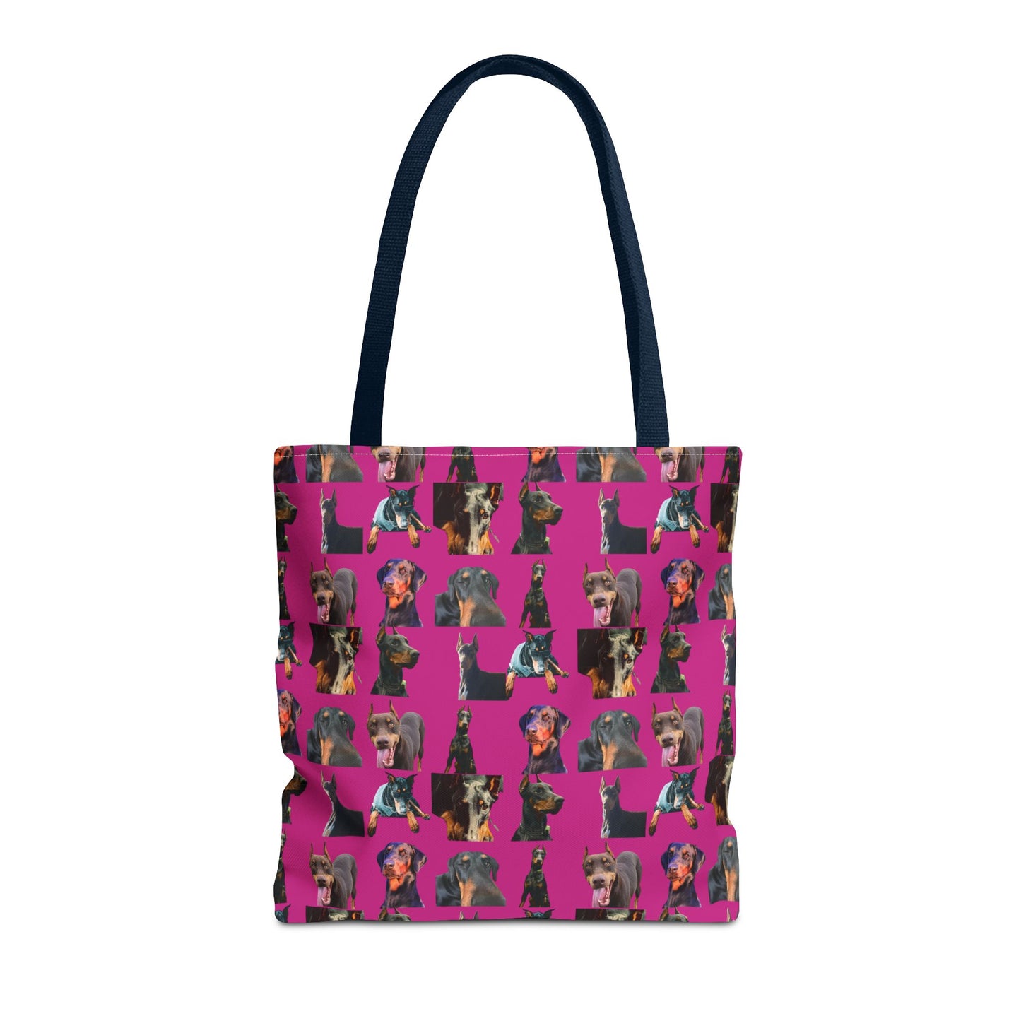 Edition 3 Doberman Model Pattern Pink Tote Bag