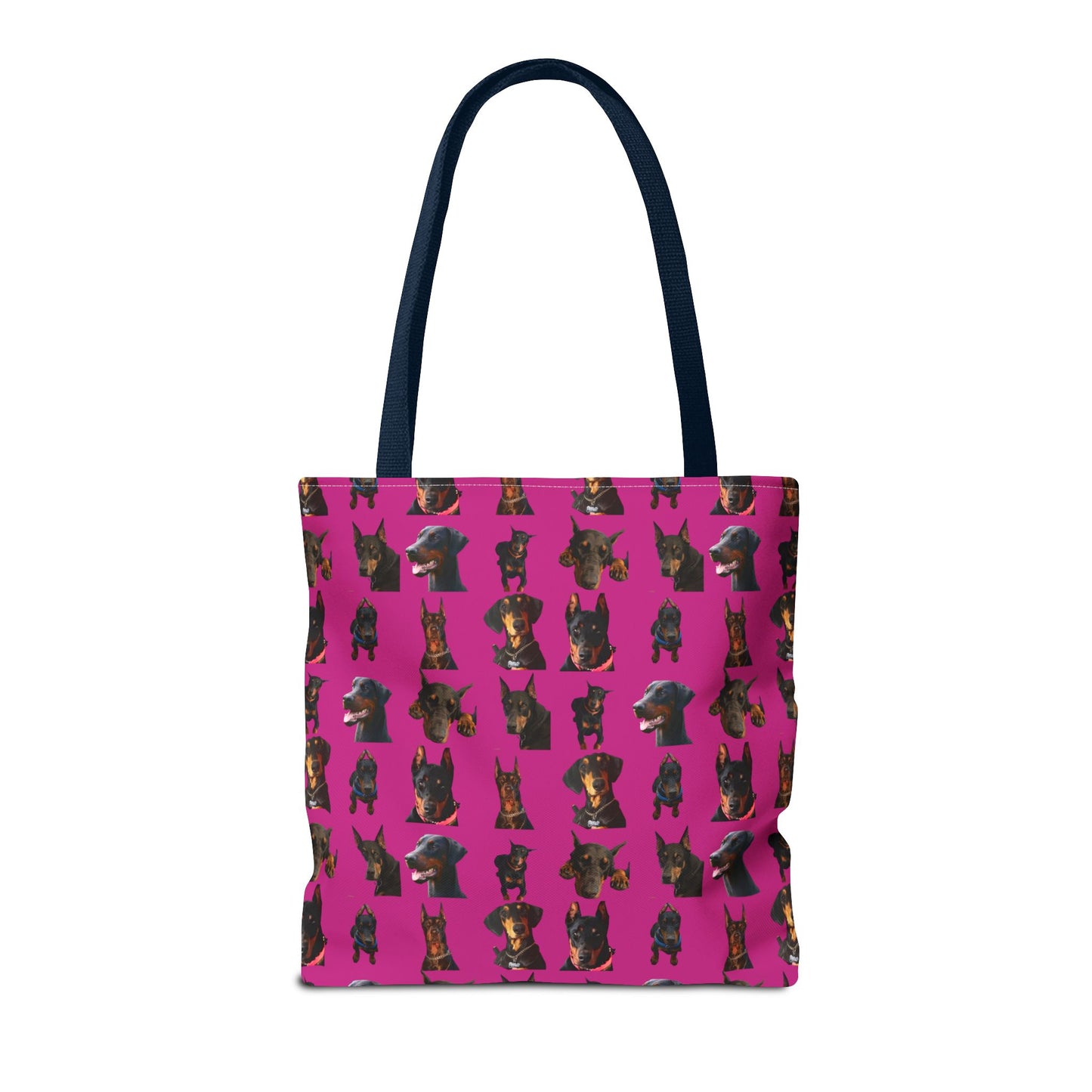 Edition 2 Doberman Model Pattern Miami Pink Tote Bag