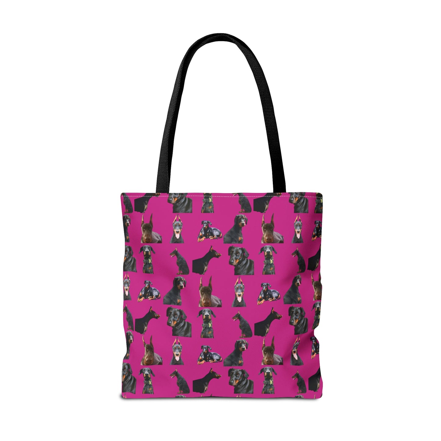 Edition 6 Doberman Model Pattern Pink Tote Bag