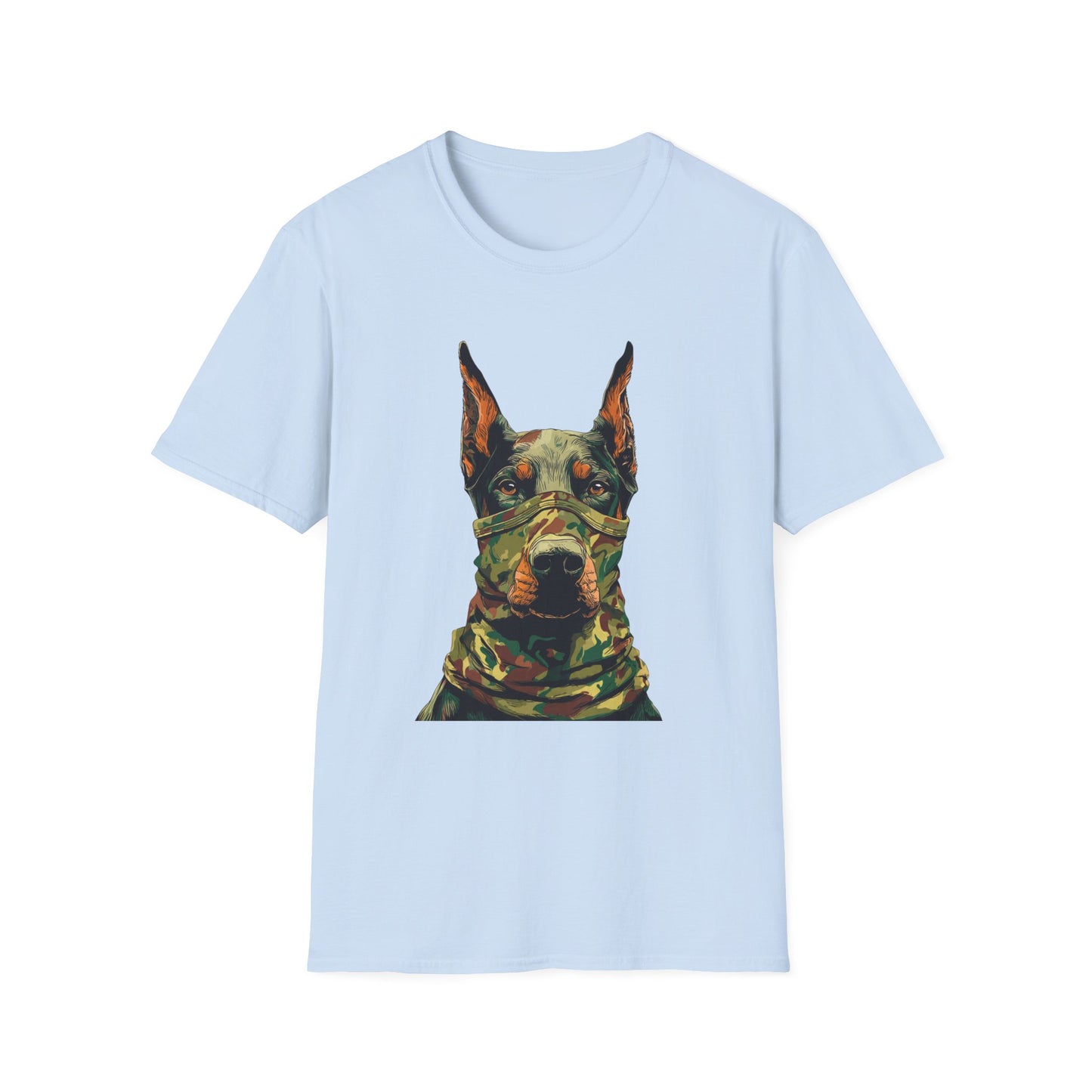 Doberman 4 Portrait T‑Shirt
