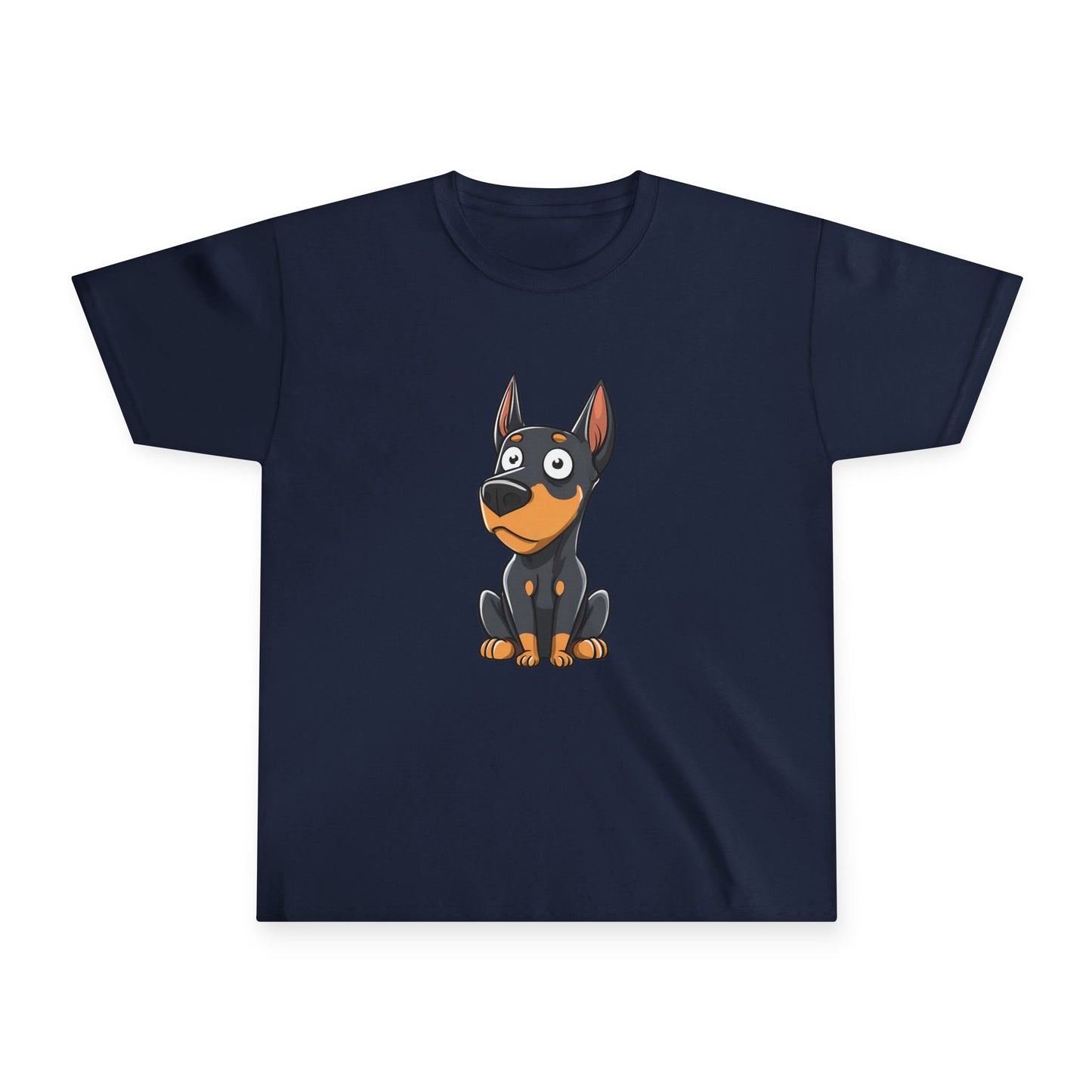 Kids Tee — Cute Doberman Puppy 2 Graphic