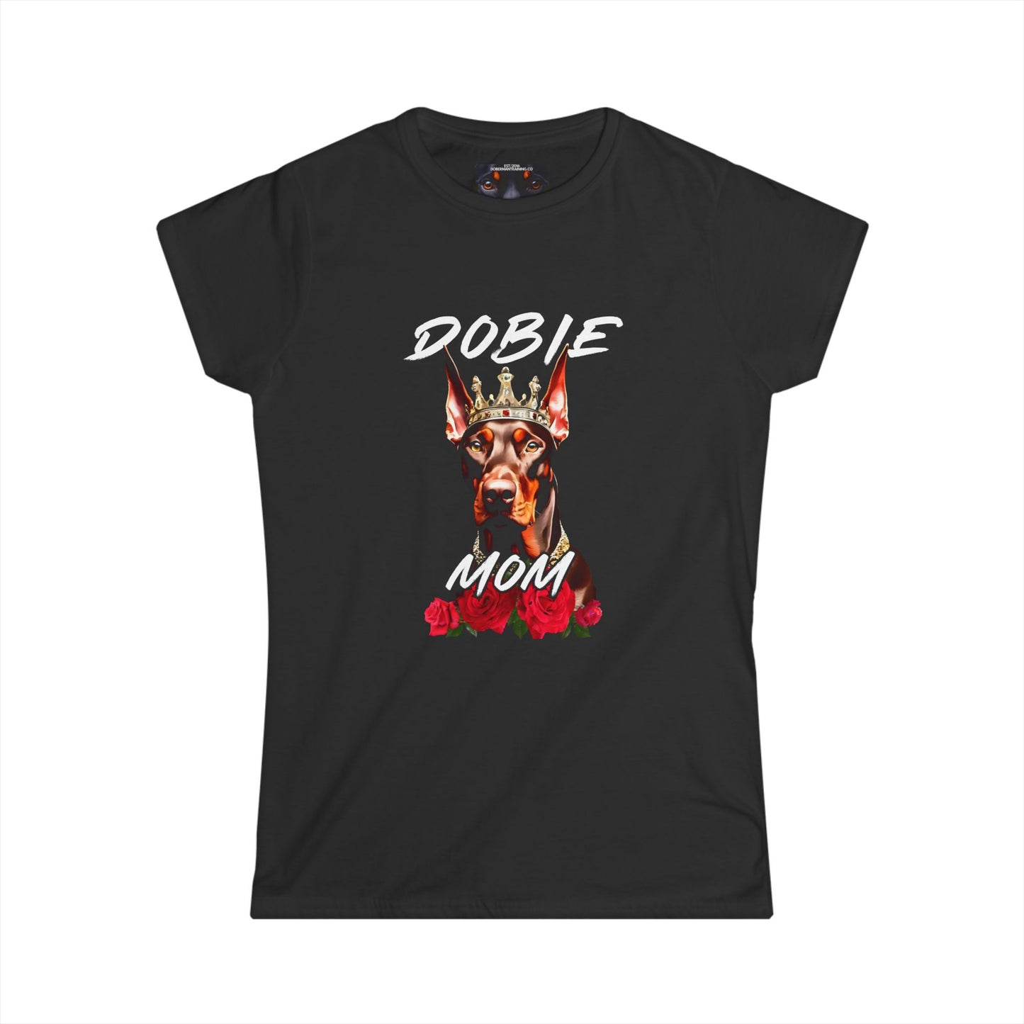 Dobie Mom 1.2 Women's Softstyle Tee