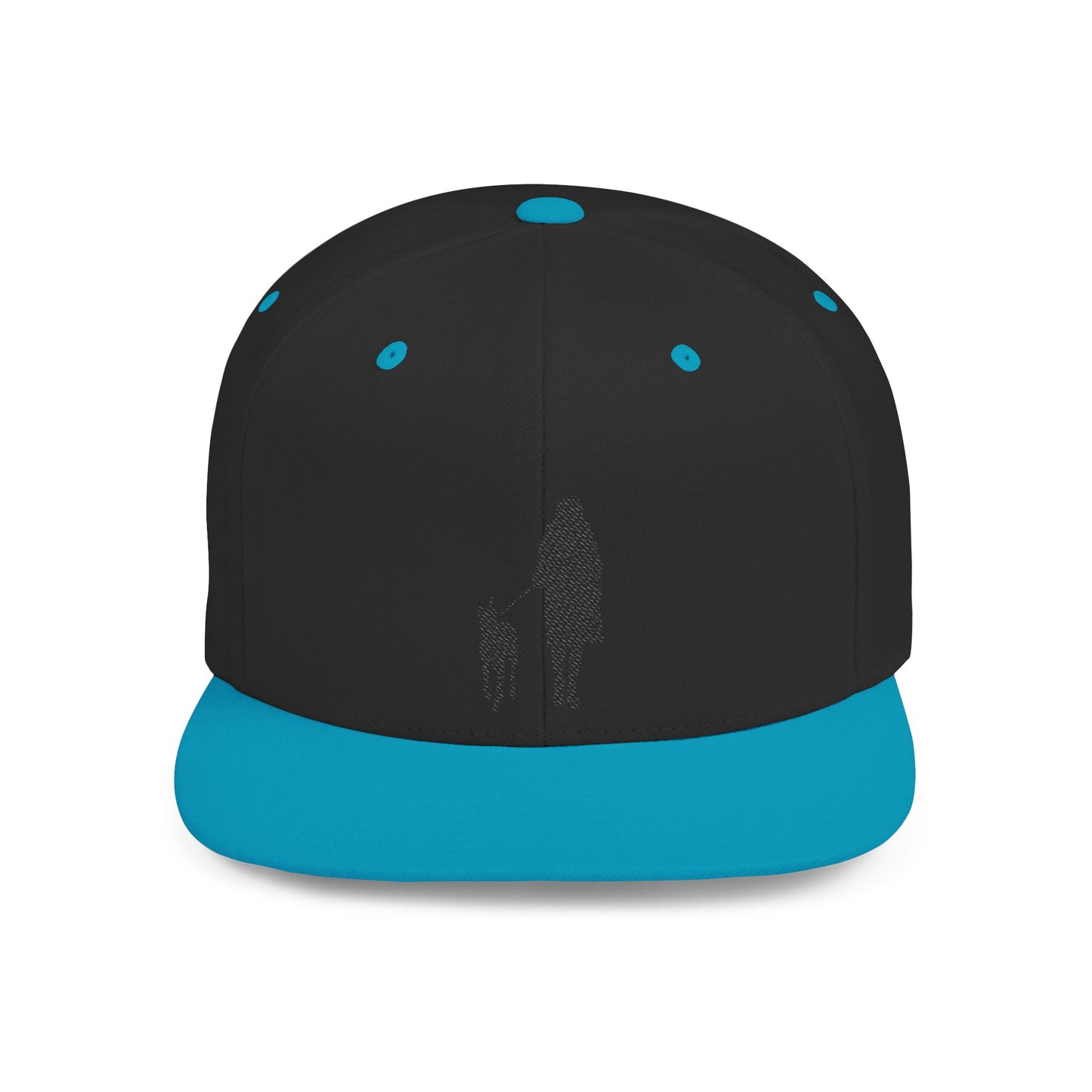 Queen 1 Embroidered Flat Bill Snapback