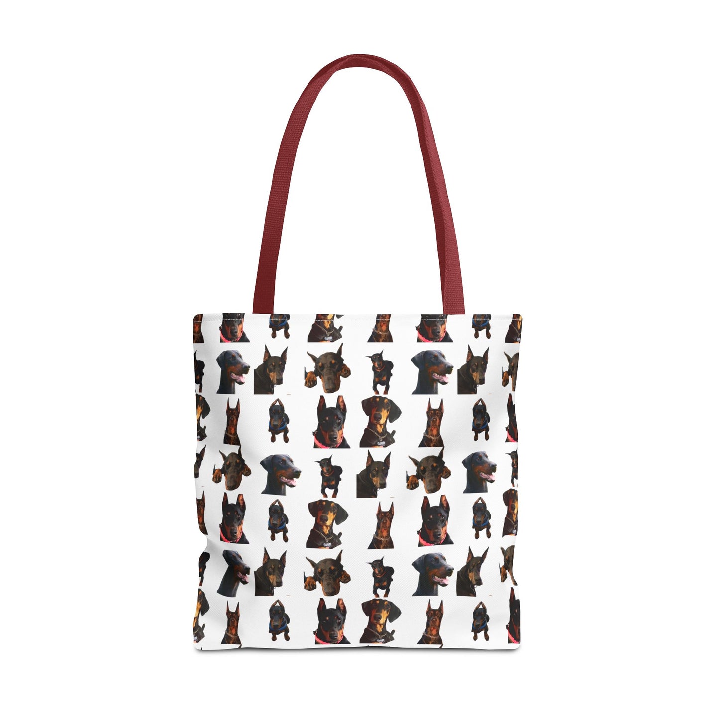 Edition 2 Doberman Model Pattern White Tote Bag