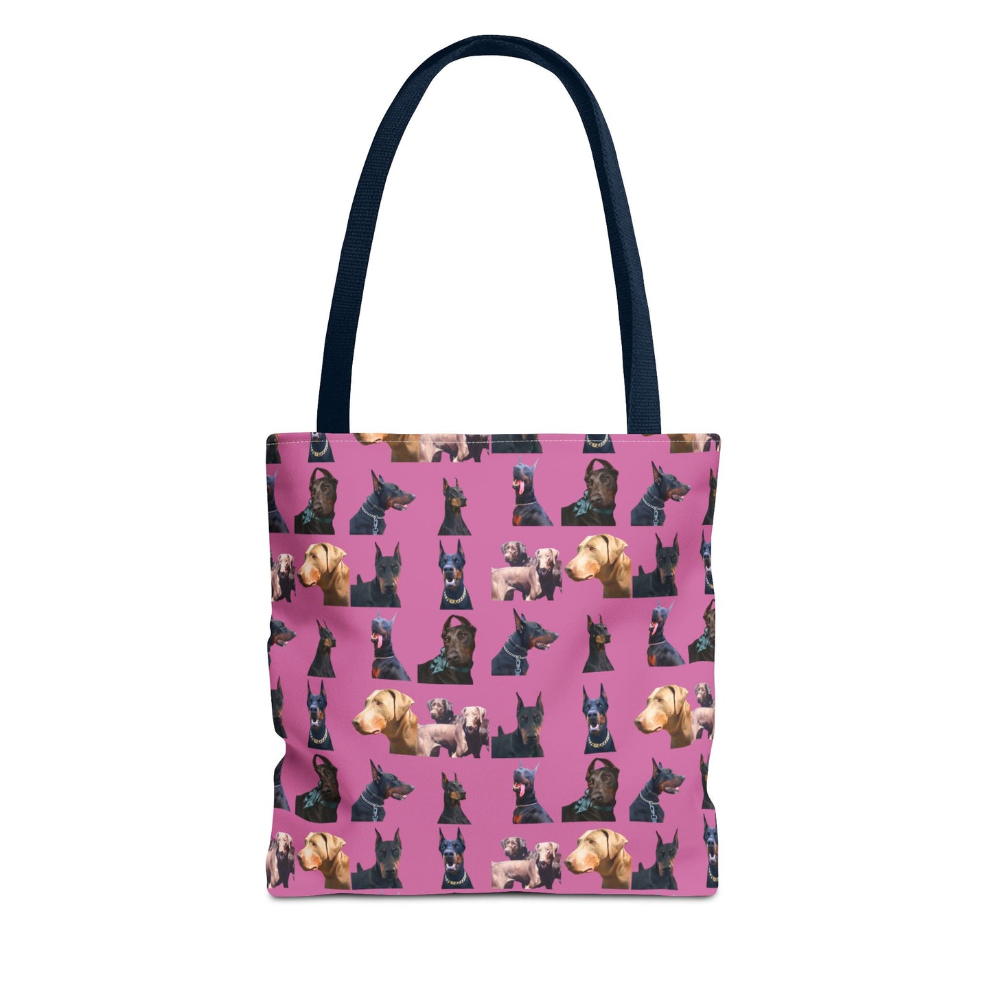 Edition 8 Doberman Model Pattern Light Pink Tote Bag