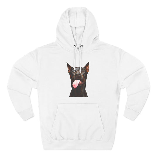 Tongue 1 Three-Panel Fleece Hoodie