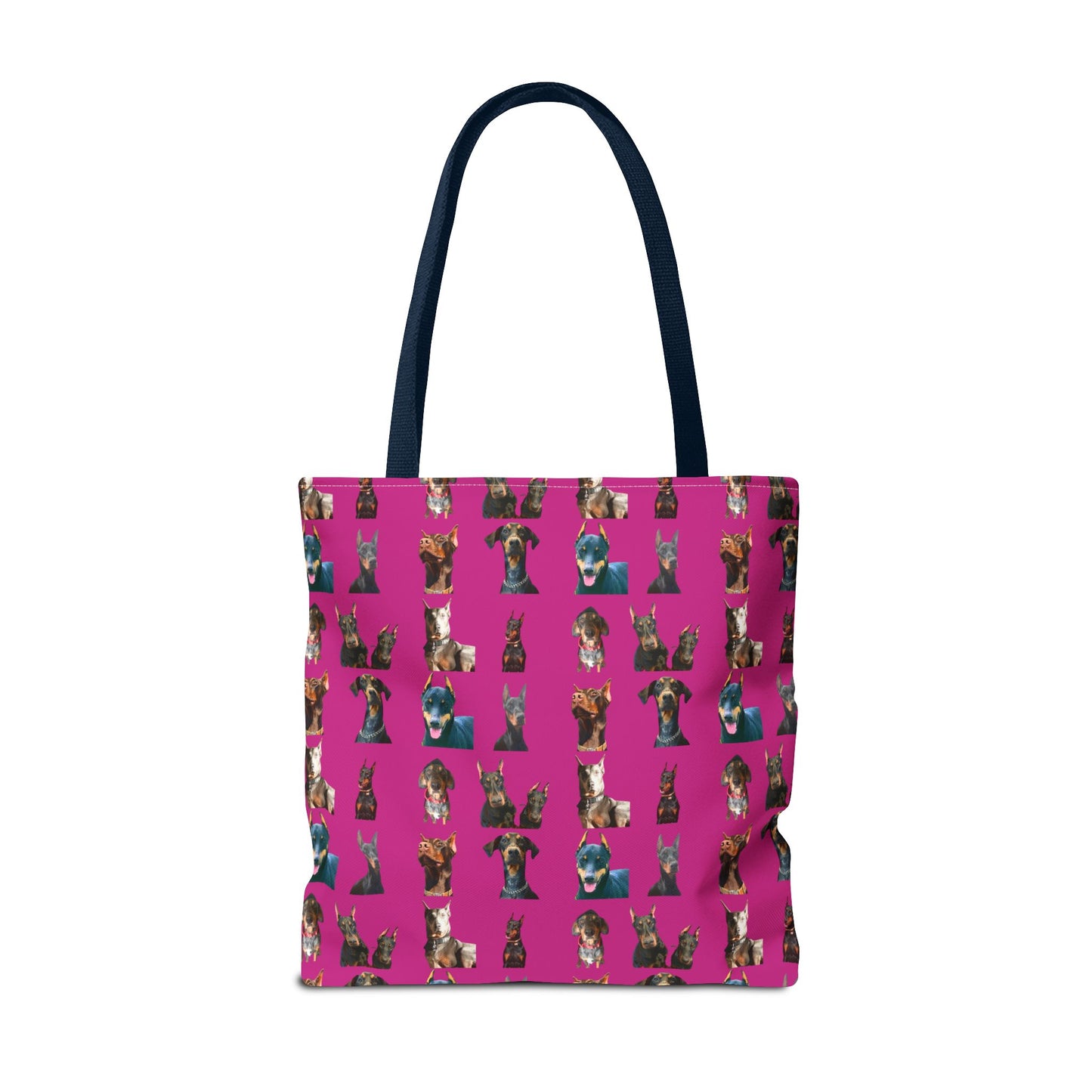 Edition 4 Doberman Model Pattern Pink Tote Bag