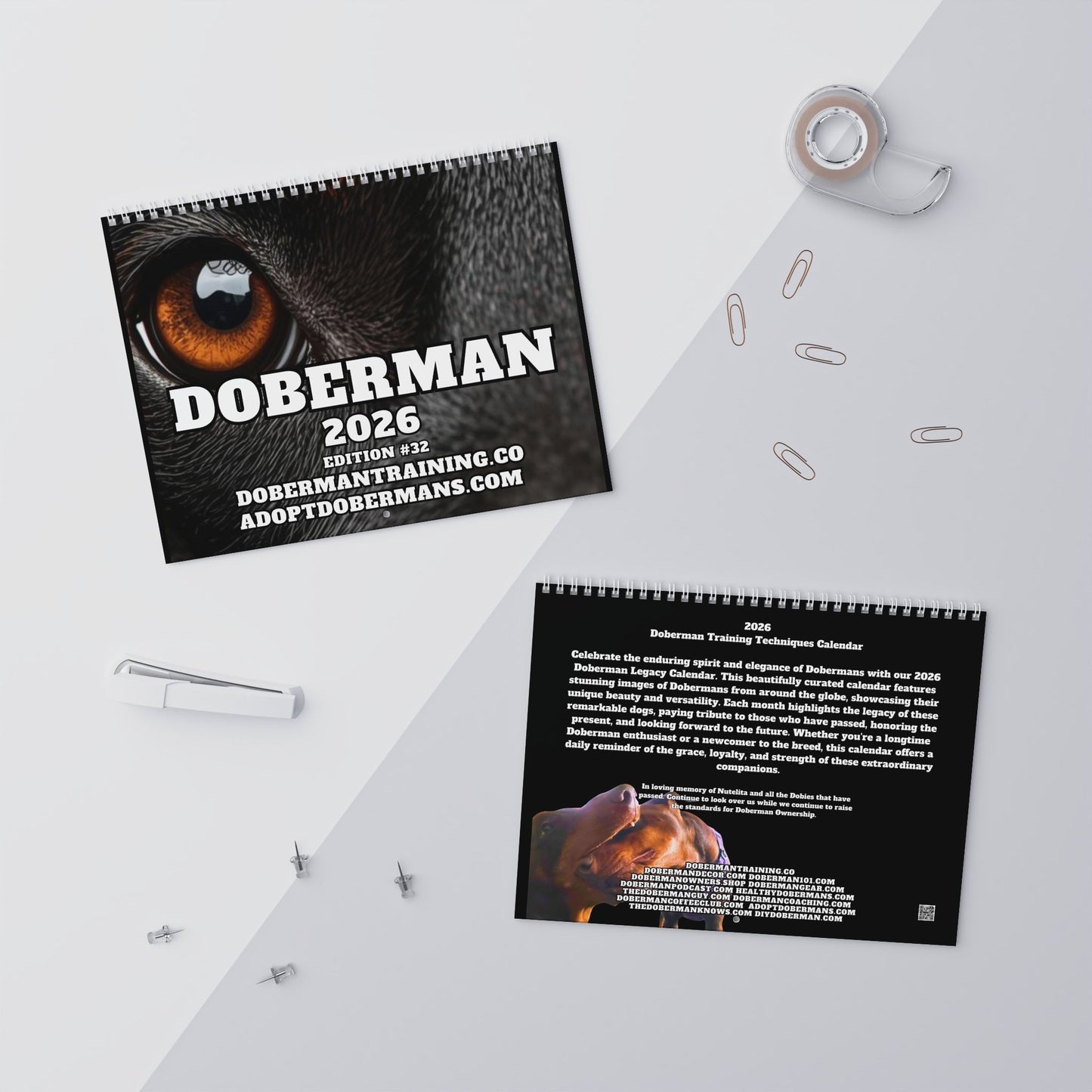 Edition 32 2026 Doberman Calendars