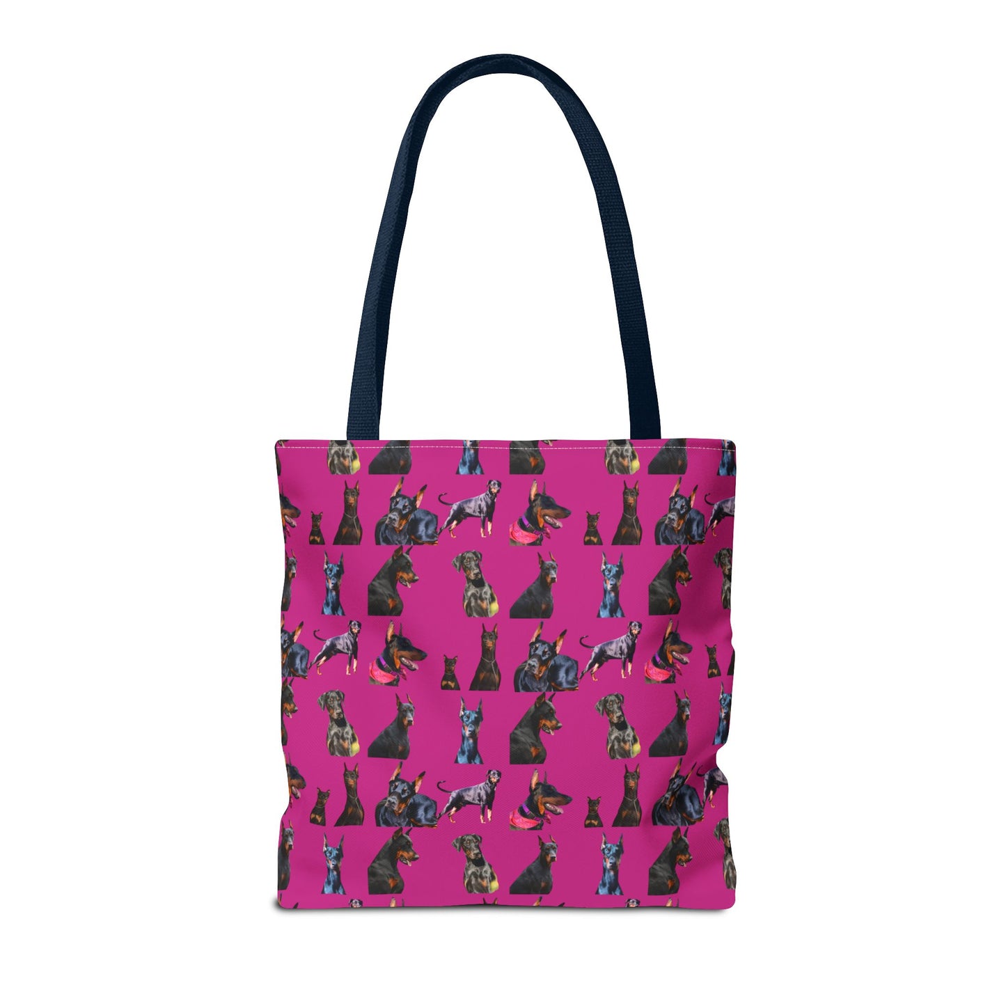 Edition 7 Doberman Model Pattern Pink Tote Bag