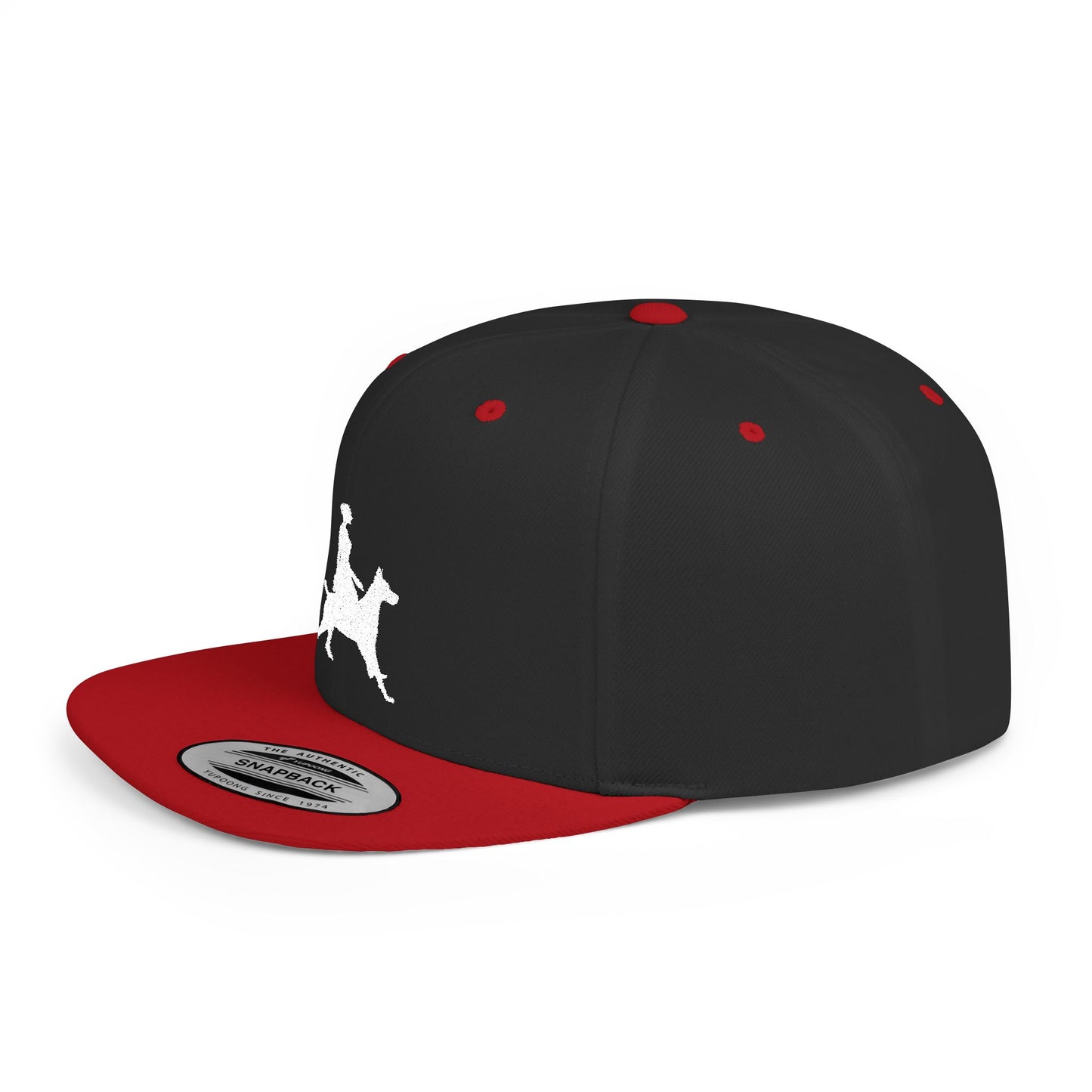 Queen 2 Embroidered Flat Bill Snapback